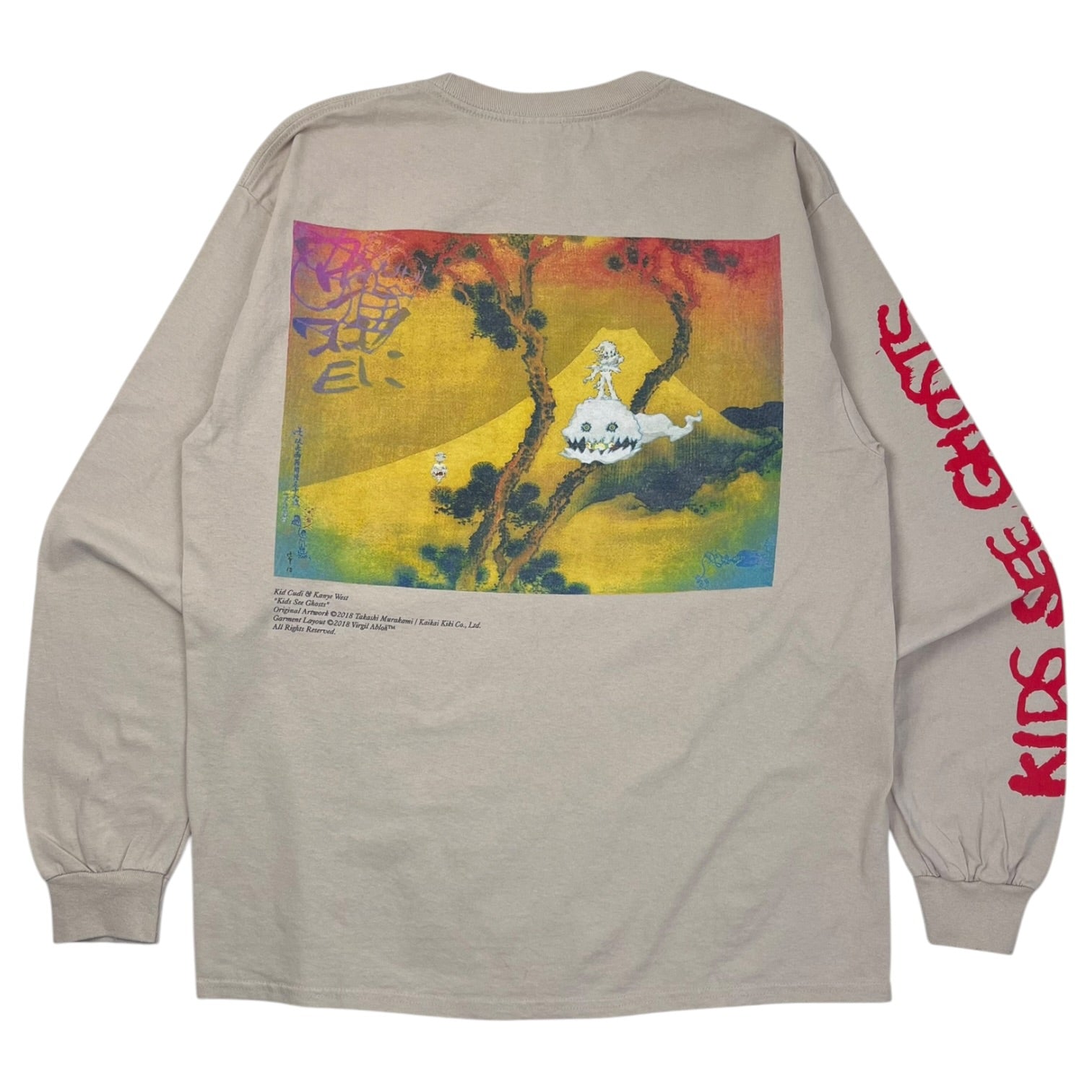 Kids See Ghosts Kanye x Cudi L/S Shirt