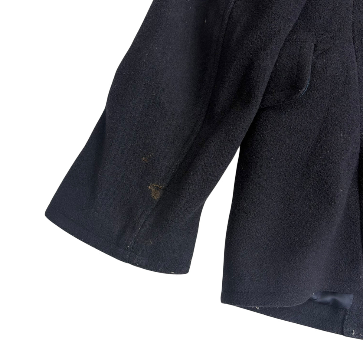 Vintage Polo Ralph Lauren Double Breasted Peacoat Black