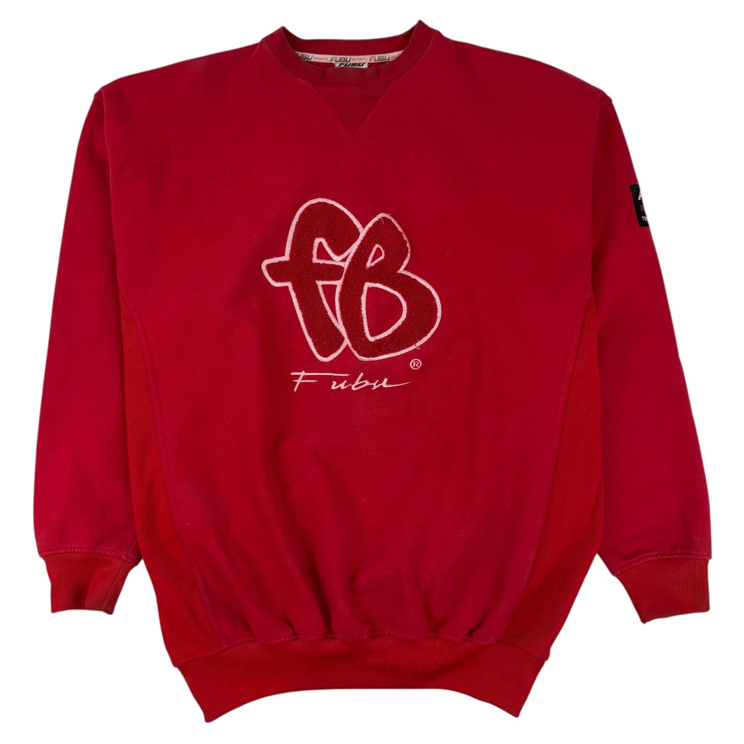 Vintage Y2K Fubu Crewneck Red