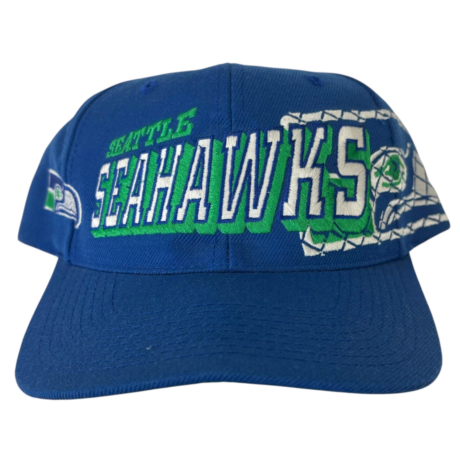 Vintage Seattle Seahawks SnapBack Hat Blue