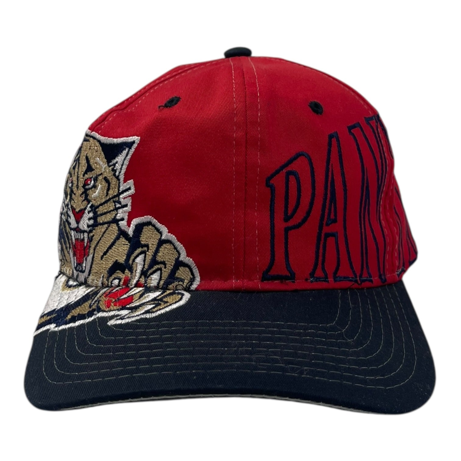 Vintage Florida Panthers Starter Big Logo Spellout Snap Back