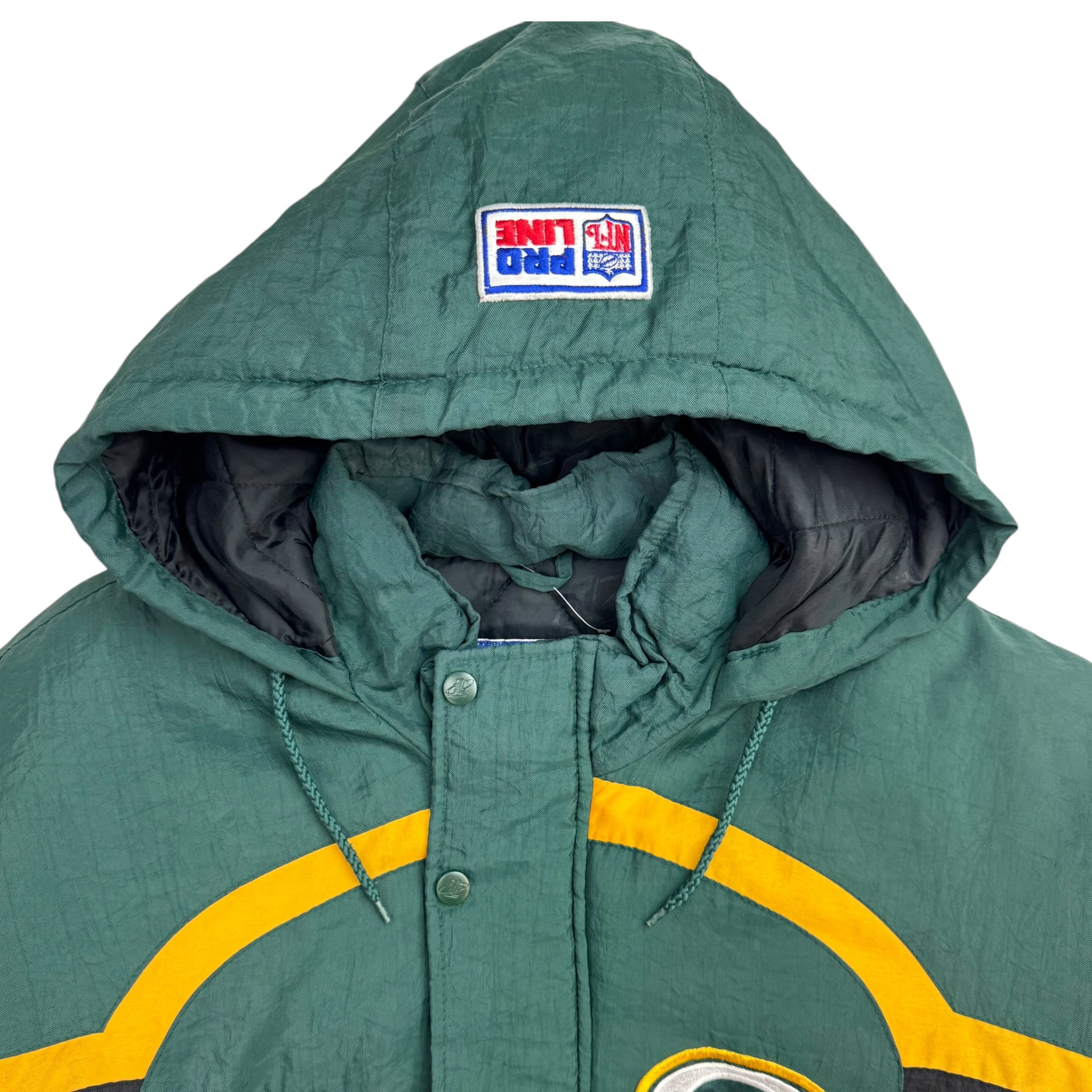 Vintage Logo Athletics Green Bay Packers Jacket Green/Yellow