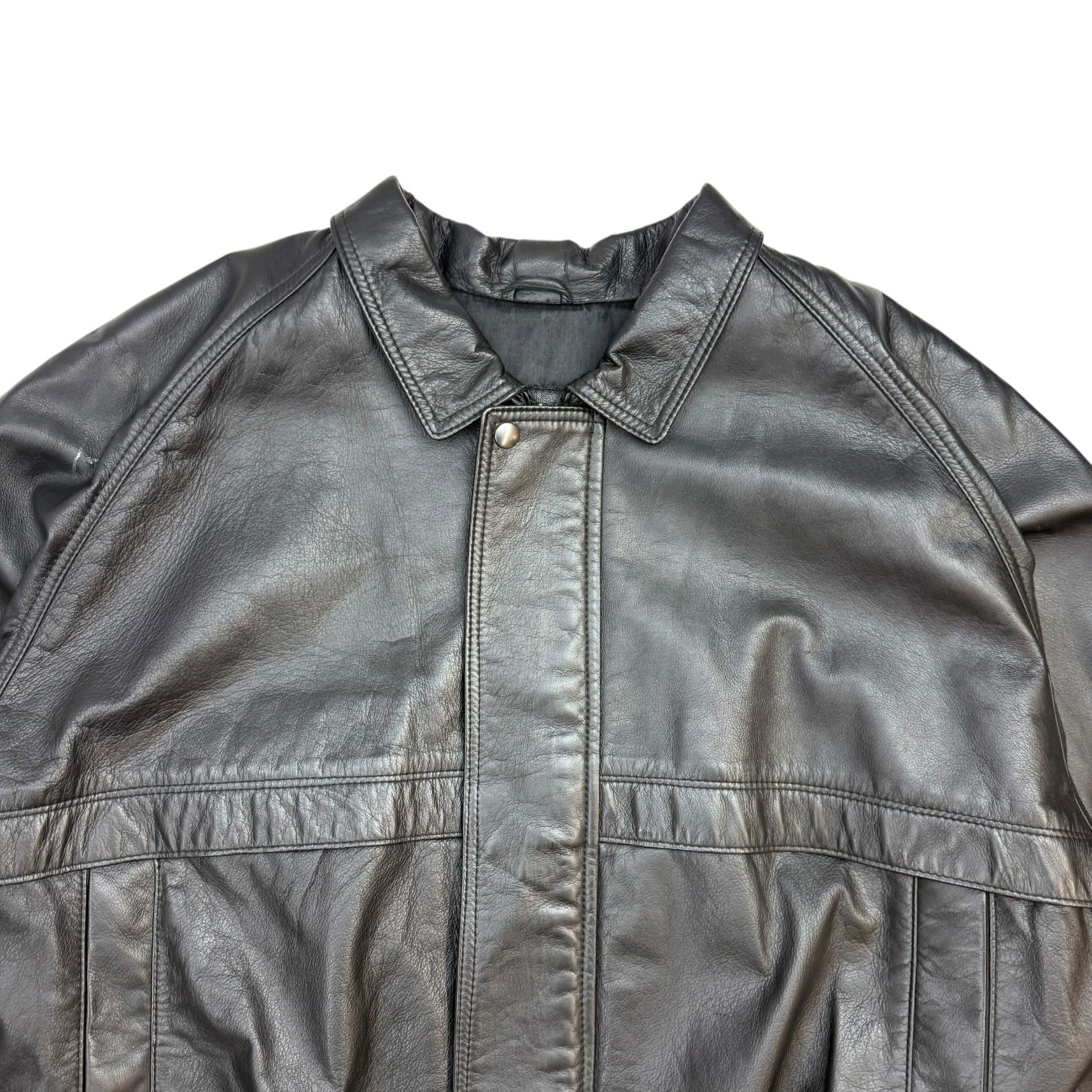 Vntage JezElite Leather Jacket Black