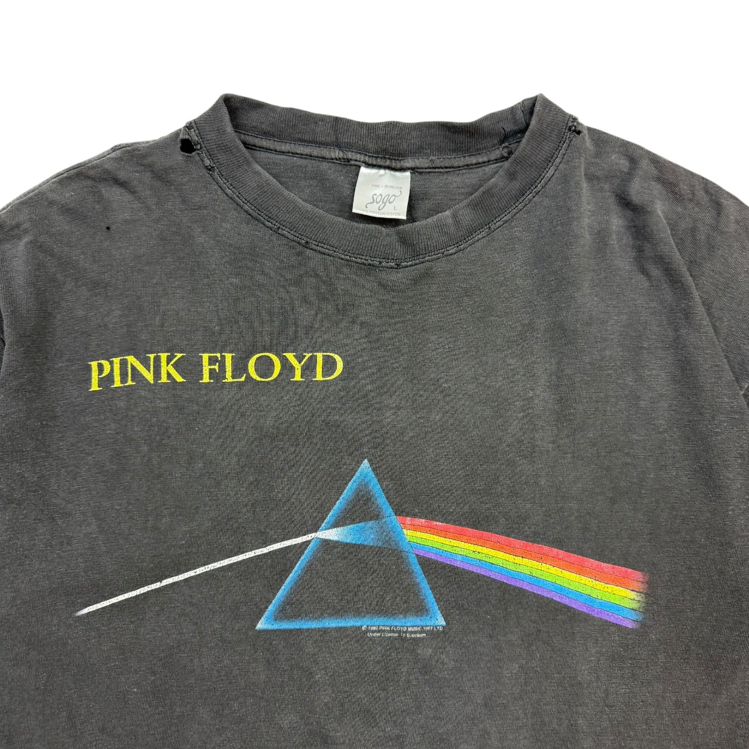 1994 Pink Floyd North American Tour Tee Faded Black