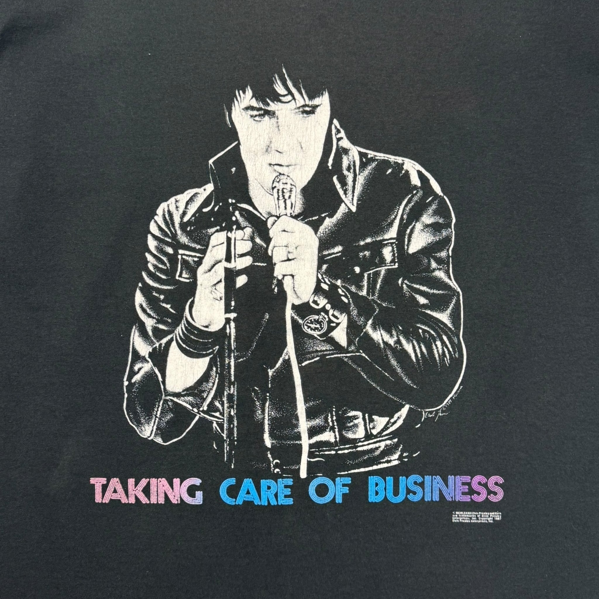 1989 Elvis Presley ‘Taking Care of Buisness’ T-Shirt