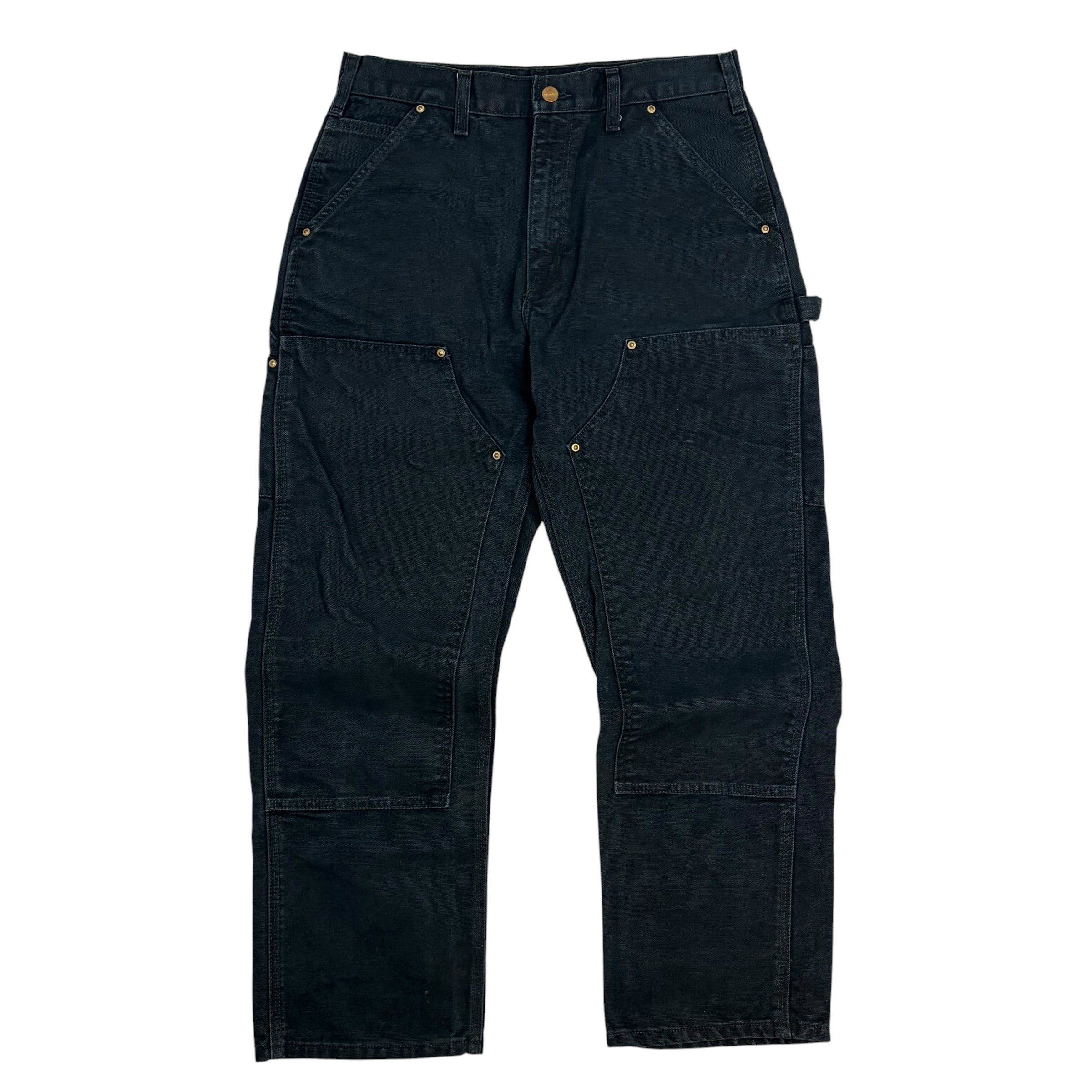 Vintage Carhartt Double Knee Pants Black
