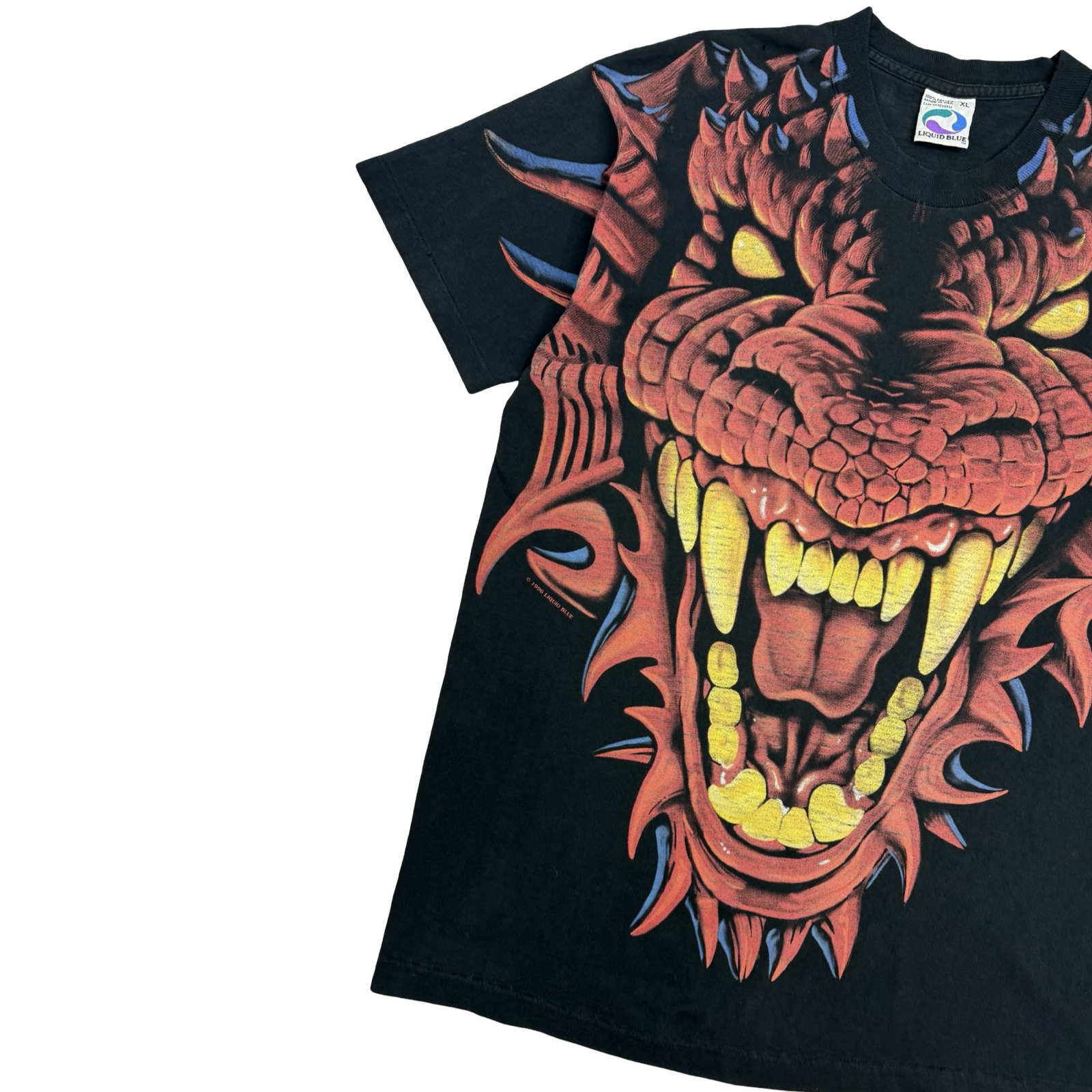 1996 Liquid Blue Dragon T-Shirt