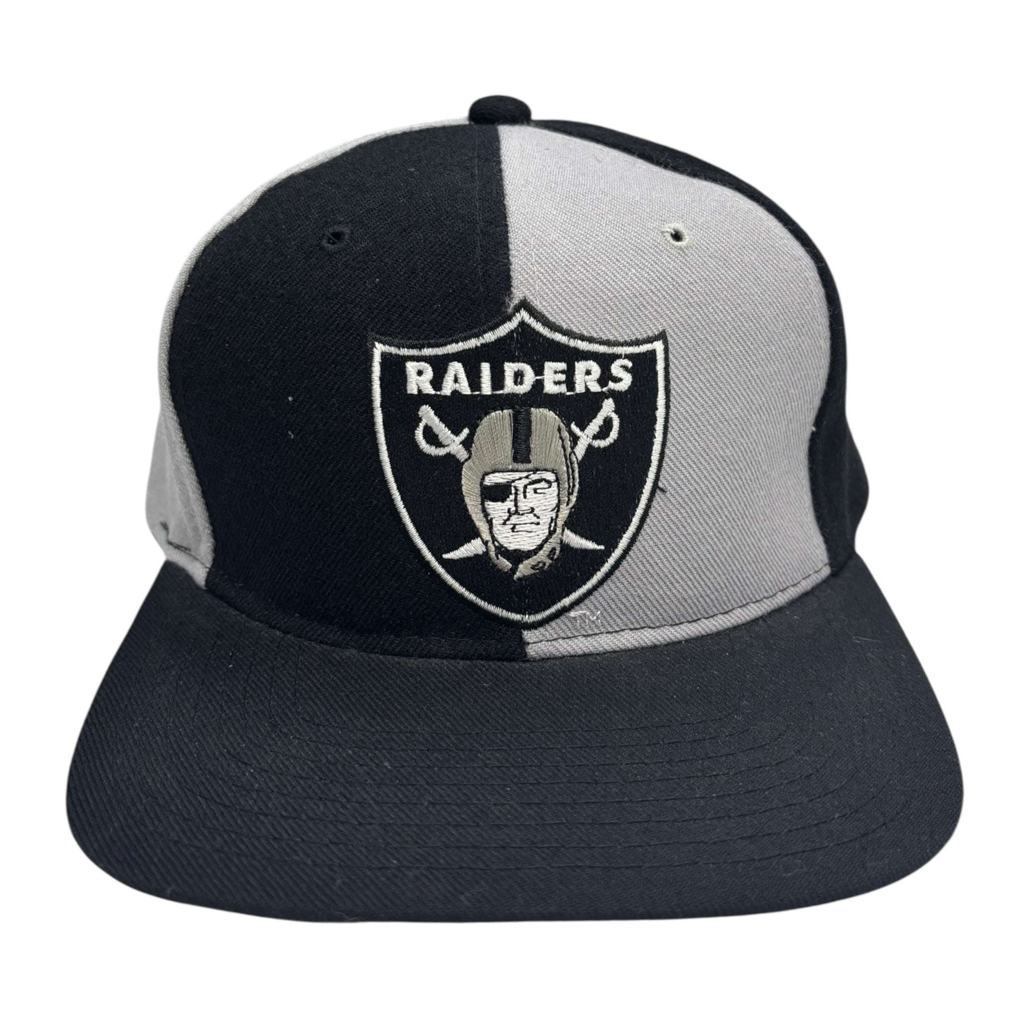 Vintage Oakland Raiders Starter Two Tone Pinwheel Wool Hat