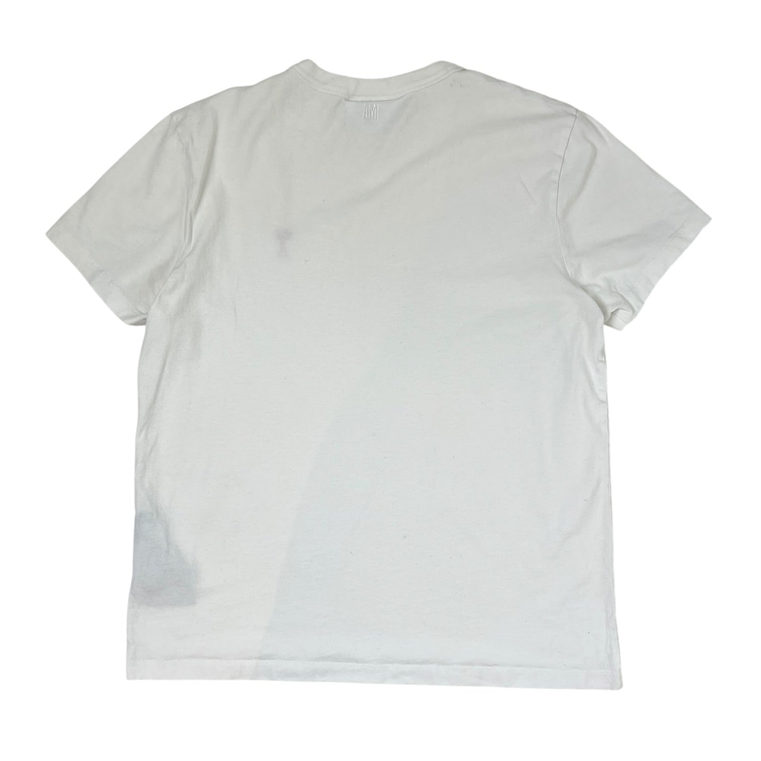 AMI Paris De Coeur Patch Logo T-Shirt