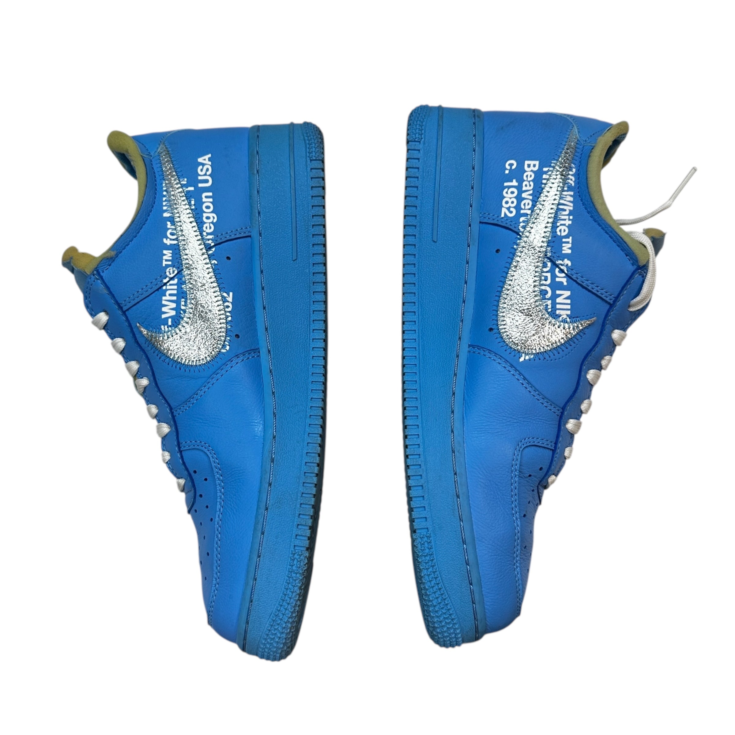 Nike x Off White Air Force 1 Low 07’ MCA Blue (Used)
