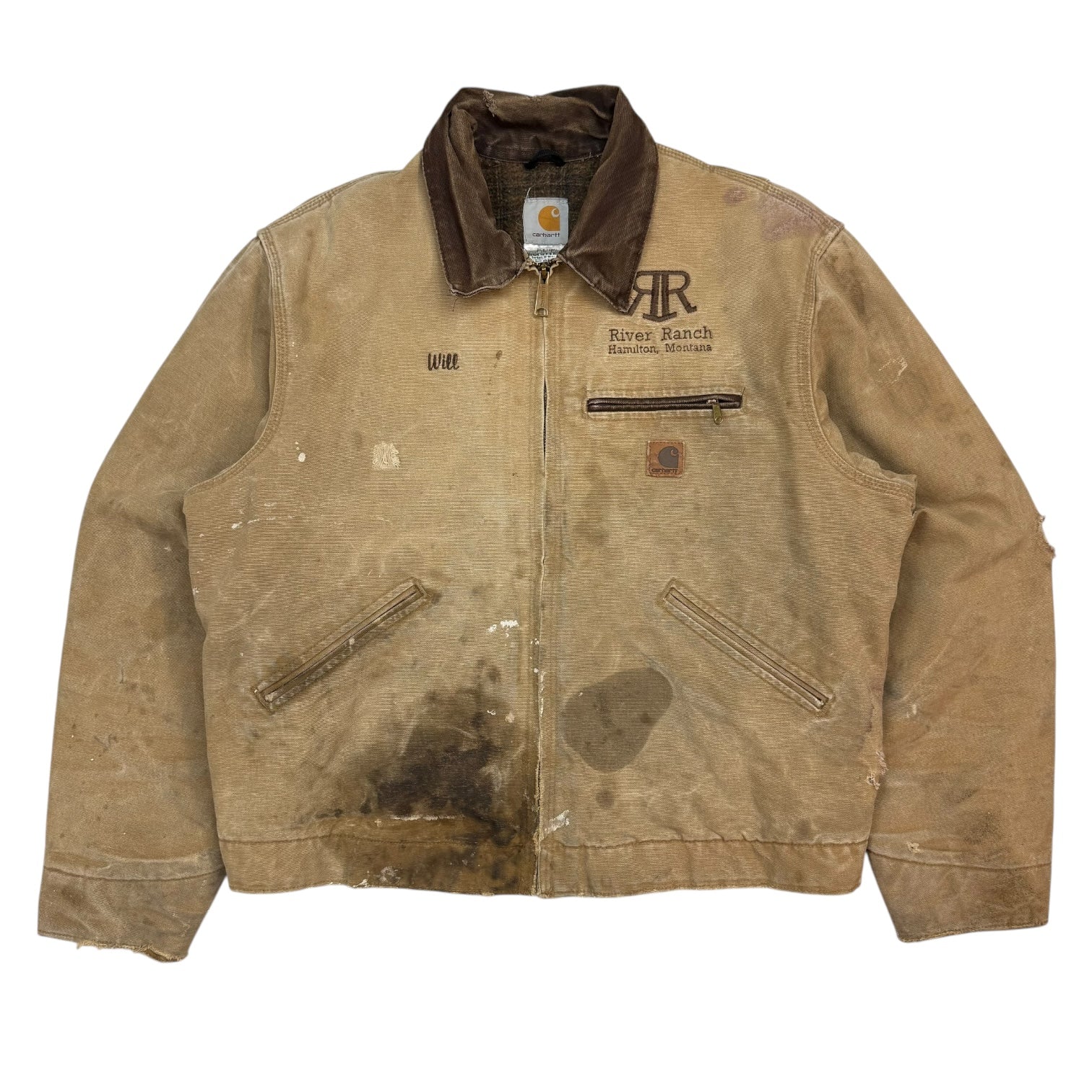 Vintage Carhartt Detroit Jacket Camel