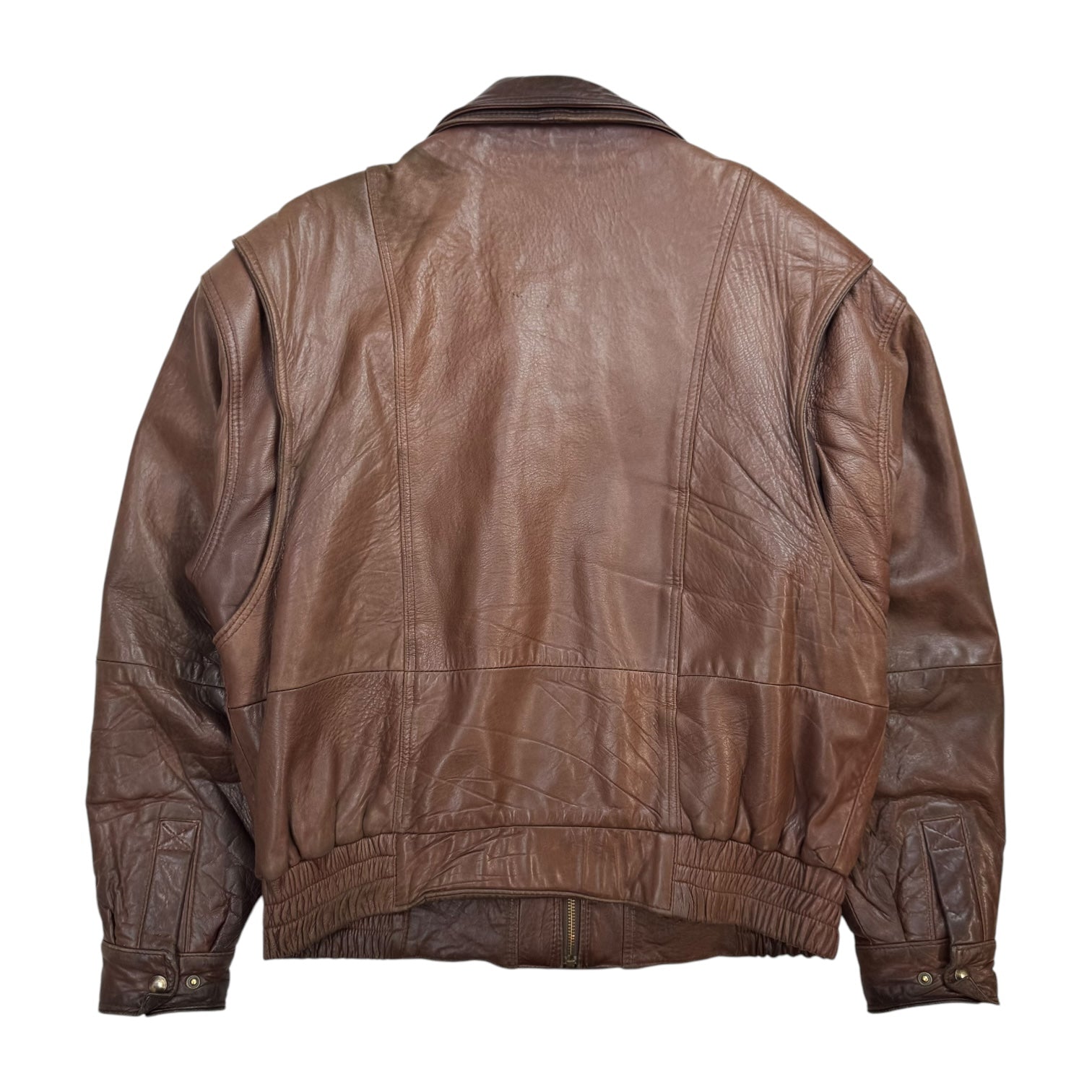 Vintage Andre Leather Jacket Brown