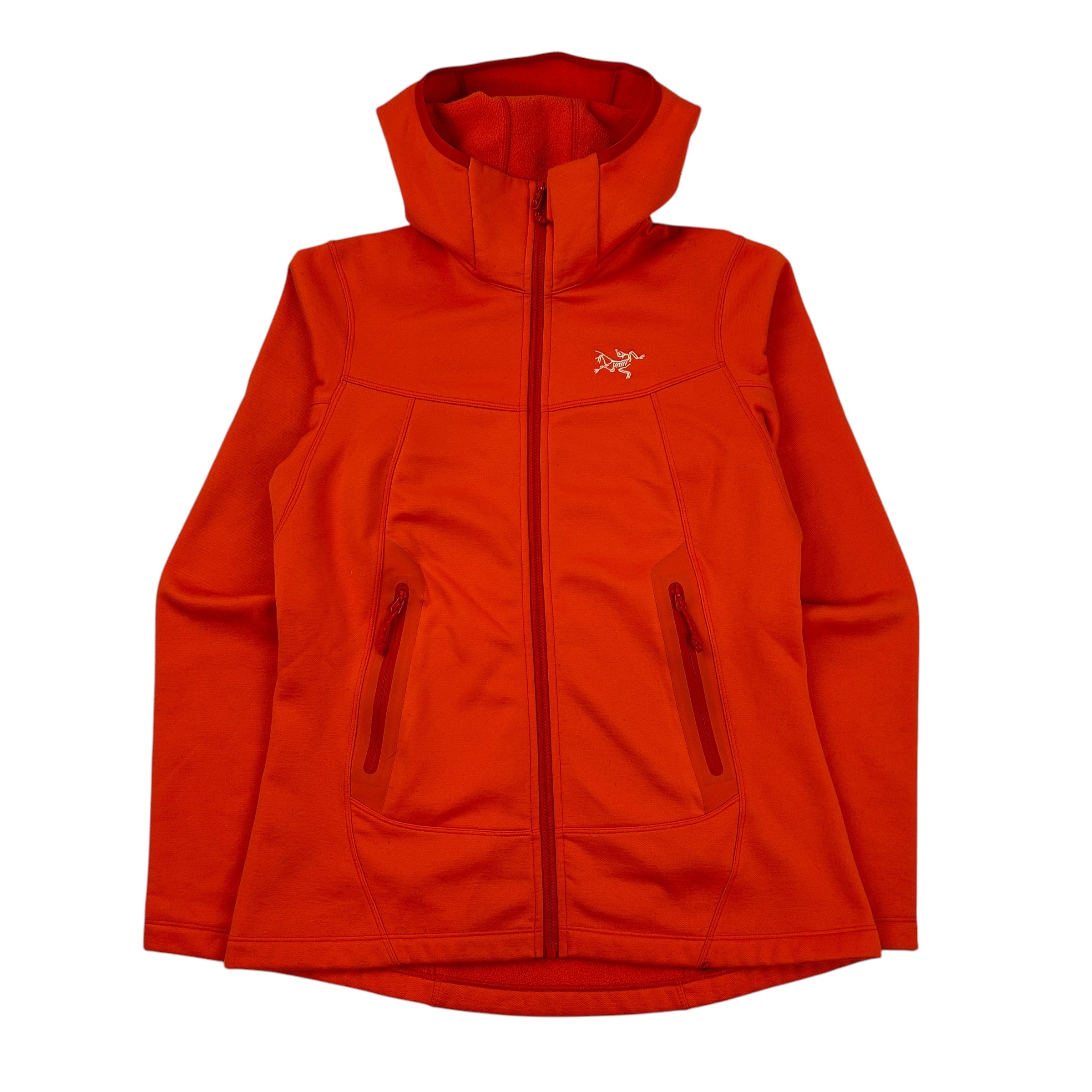Arc'teryx Full Zip Fleece Hoodie Orange