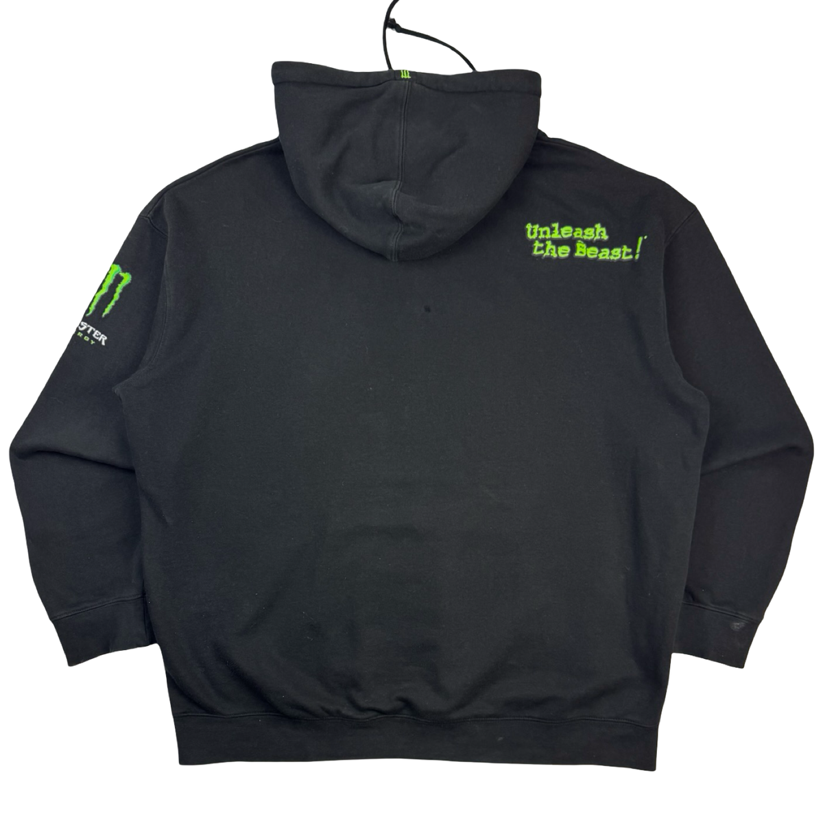 Vintage Y2K Monster Energy Hoodie Black