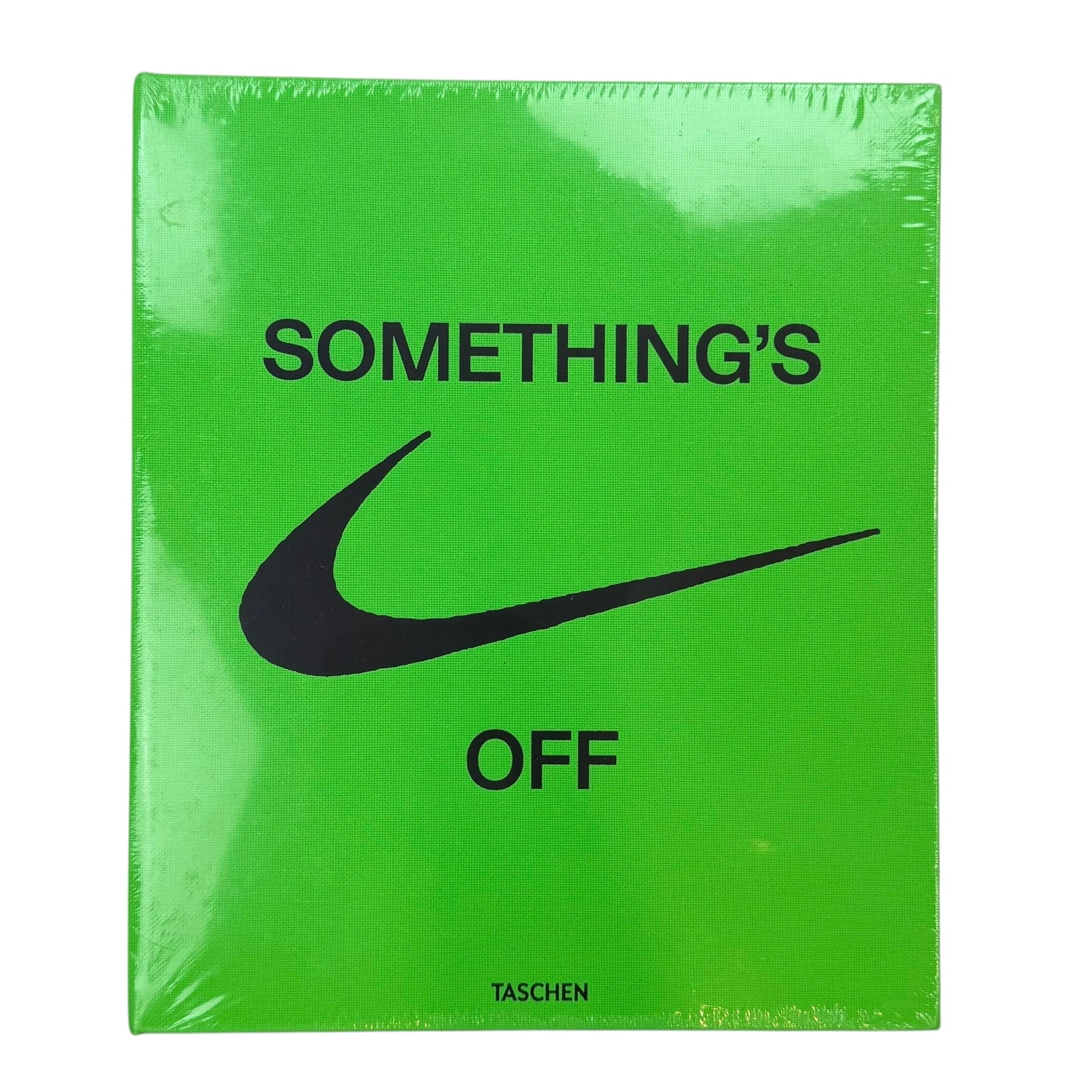 Virgil Abloh. Nike. Icons (Something’s Off) Hardcover Book Green