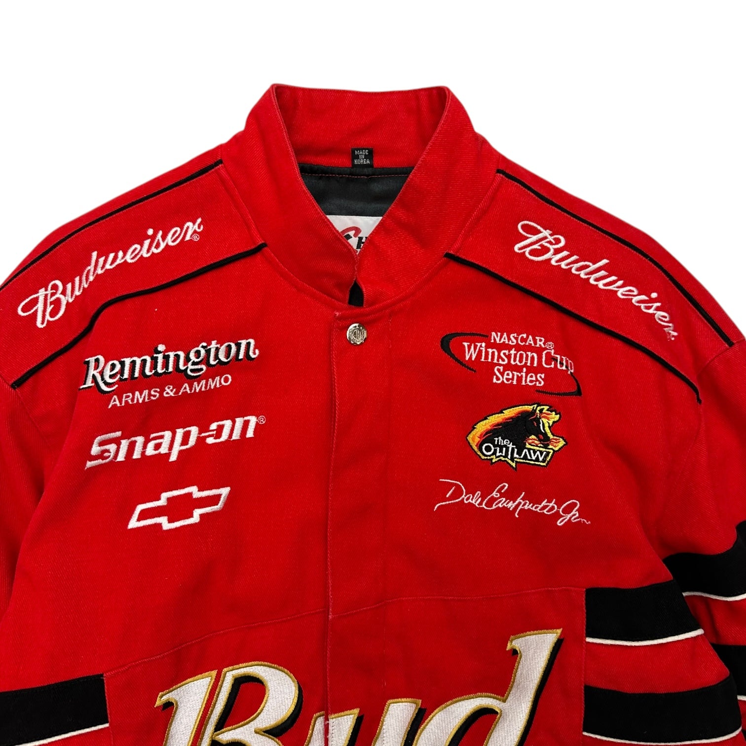 Vintage NASCAR Dale Earnhardt Jr ‘Budweiser King Of Beers’ Racing Jacket