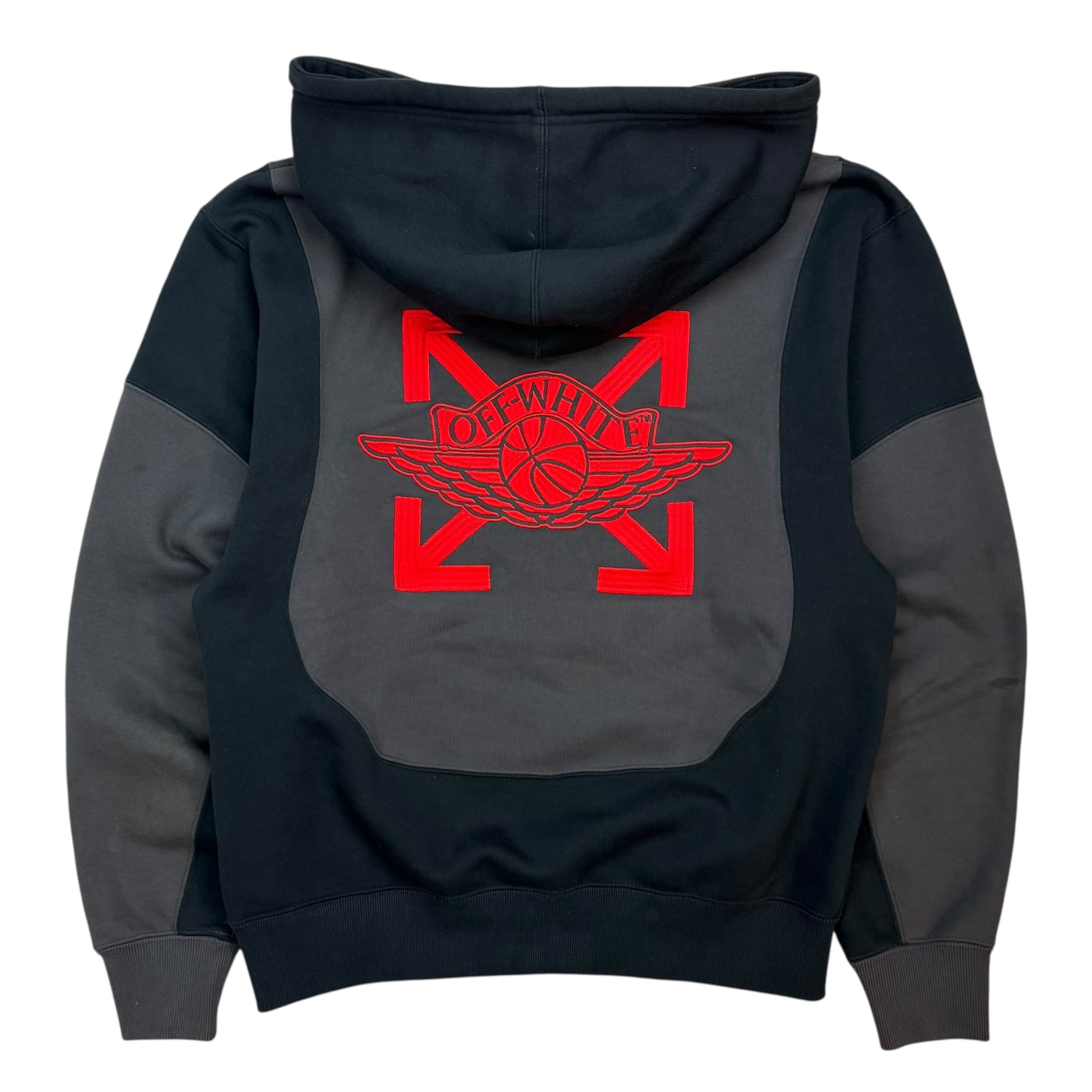Off-White x Air Jordan Hoodie Black