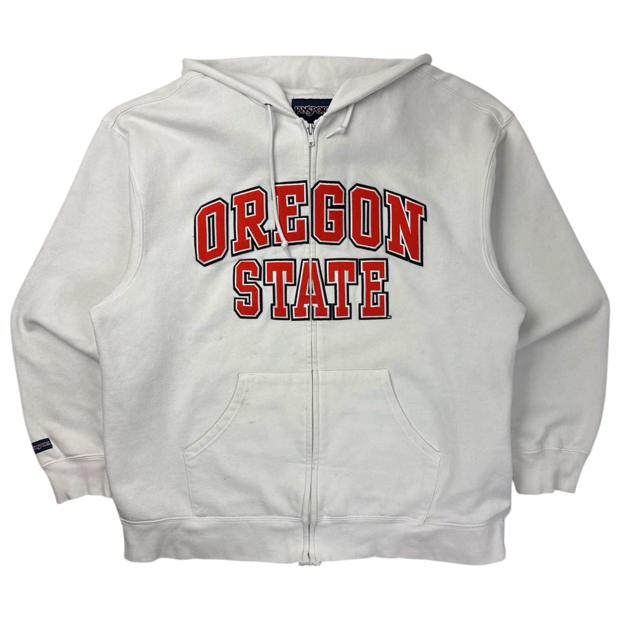 Vintage Jansport Oregon State Zip Up Hoodie