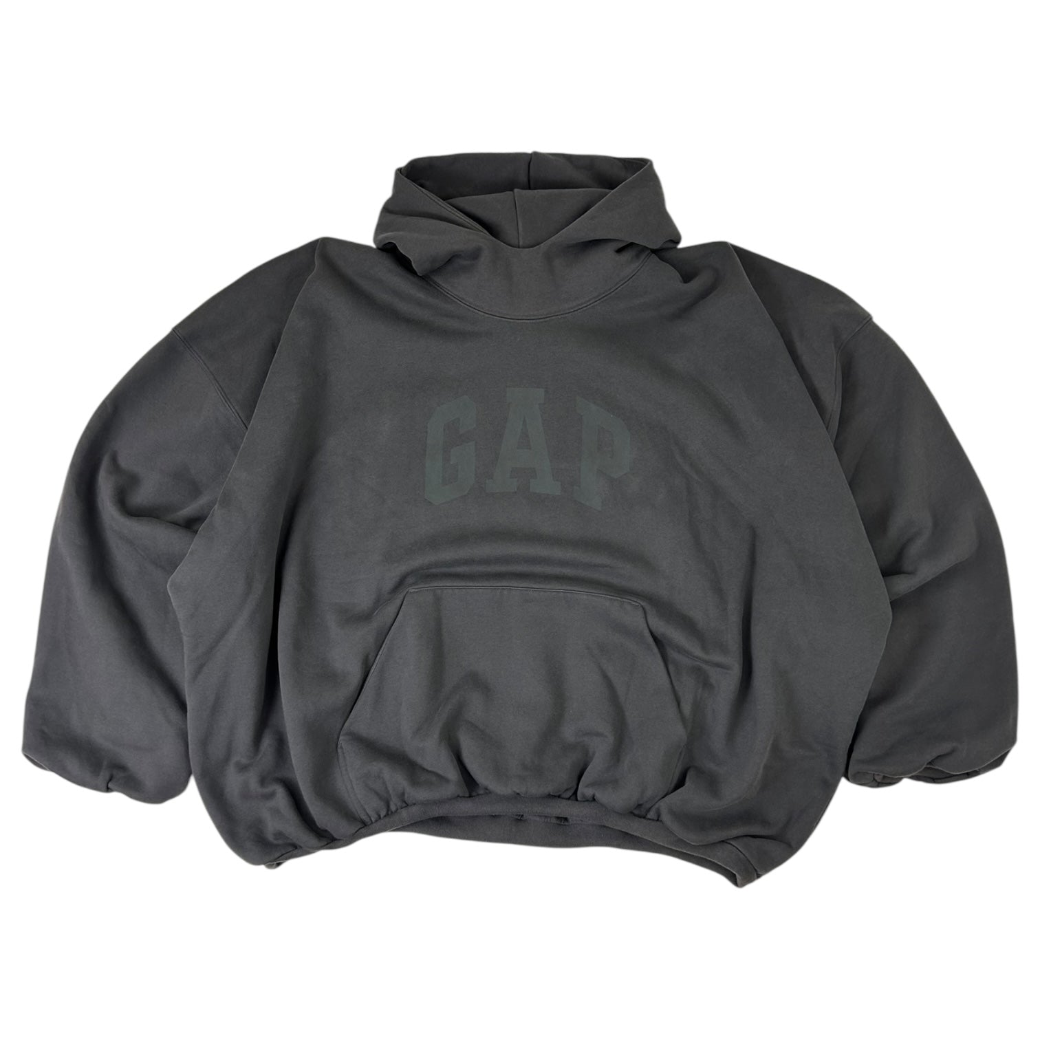Yeezy X Gap X Balenciaga Dove Hoodie Washed Black