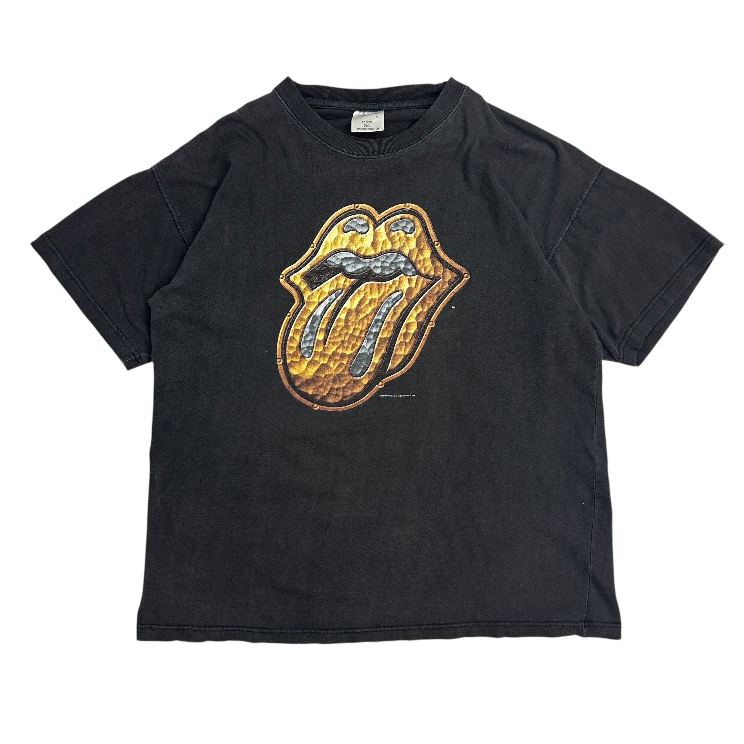 1997 Rolling Stones Bridges To Babylon Tee Black