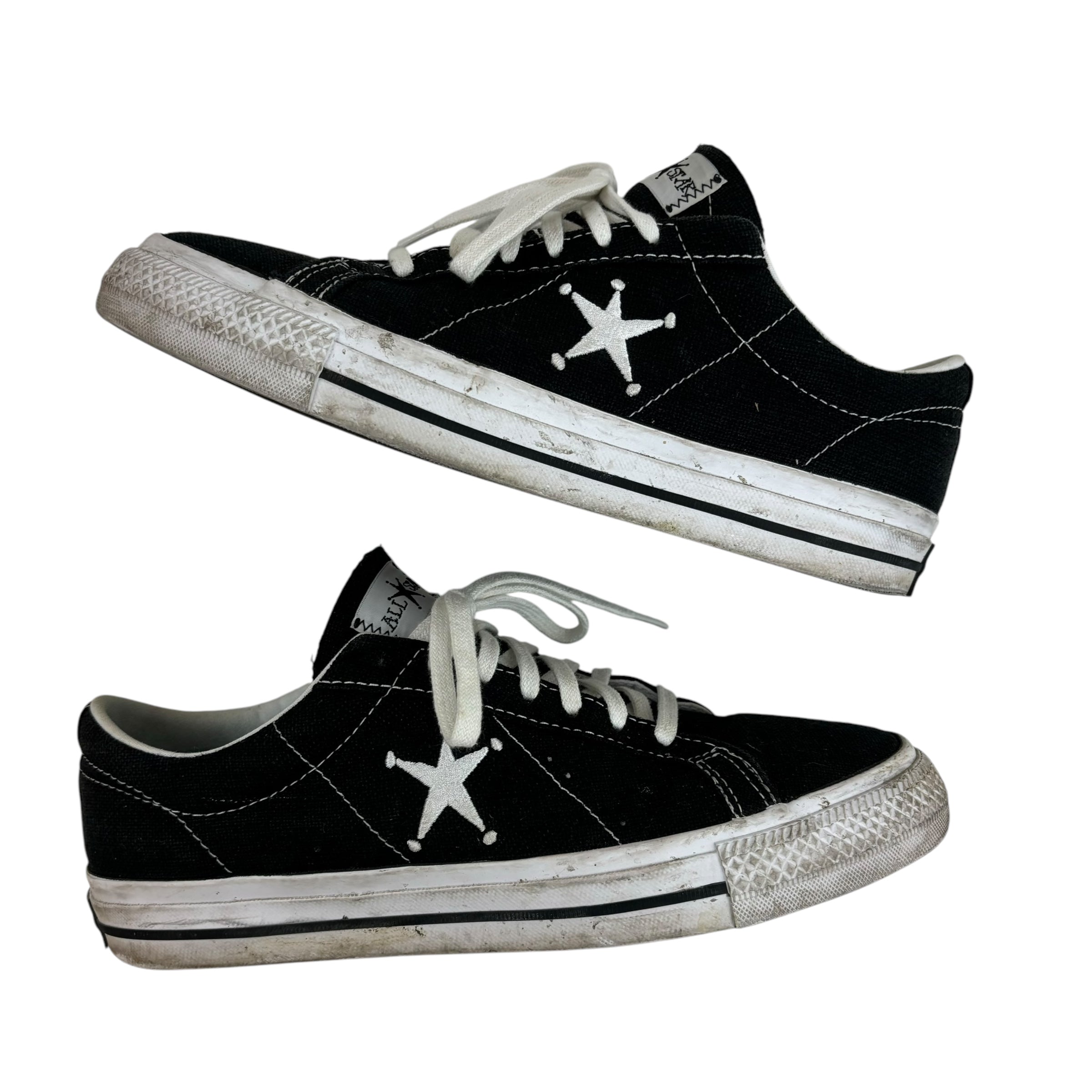 Stussy x Converse One Star OX Low Black (Used)