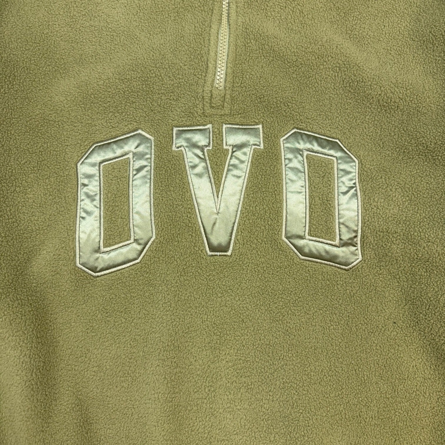 Octobers Very Own Arch Logo Quarter Zip Green