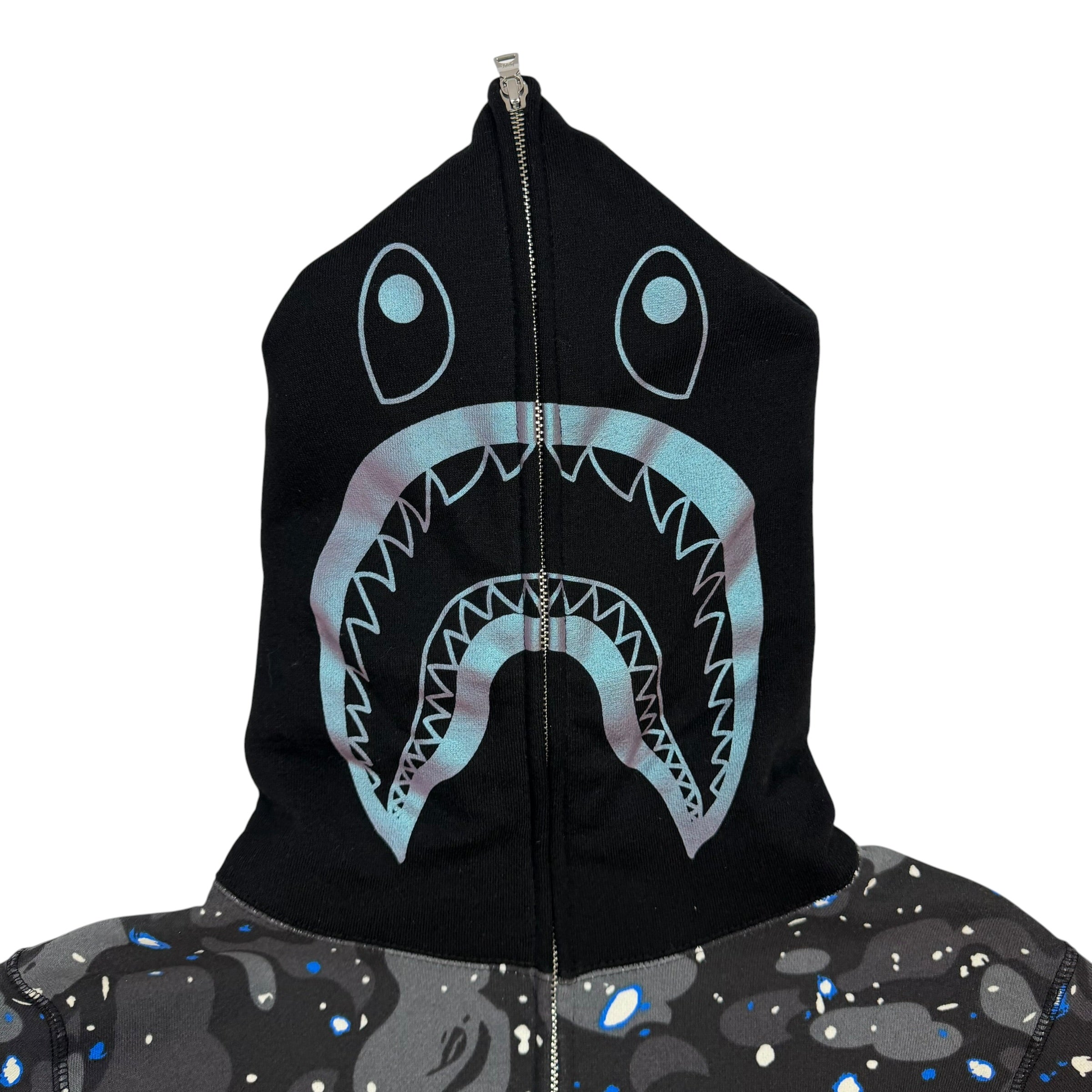 Bape Space Camo Shark Full Zip Hoodie