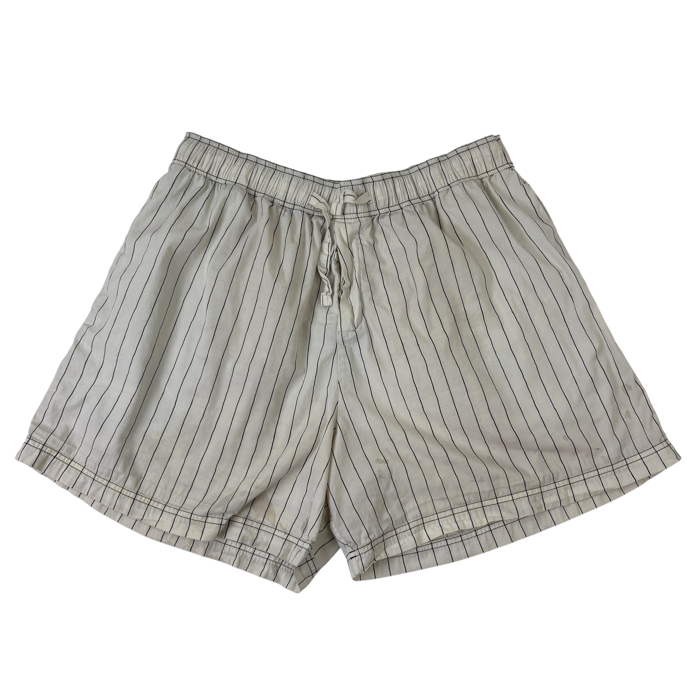 Stussy Tekla Poplin Pyjama Shorts White