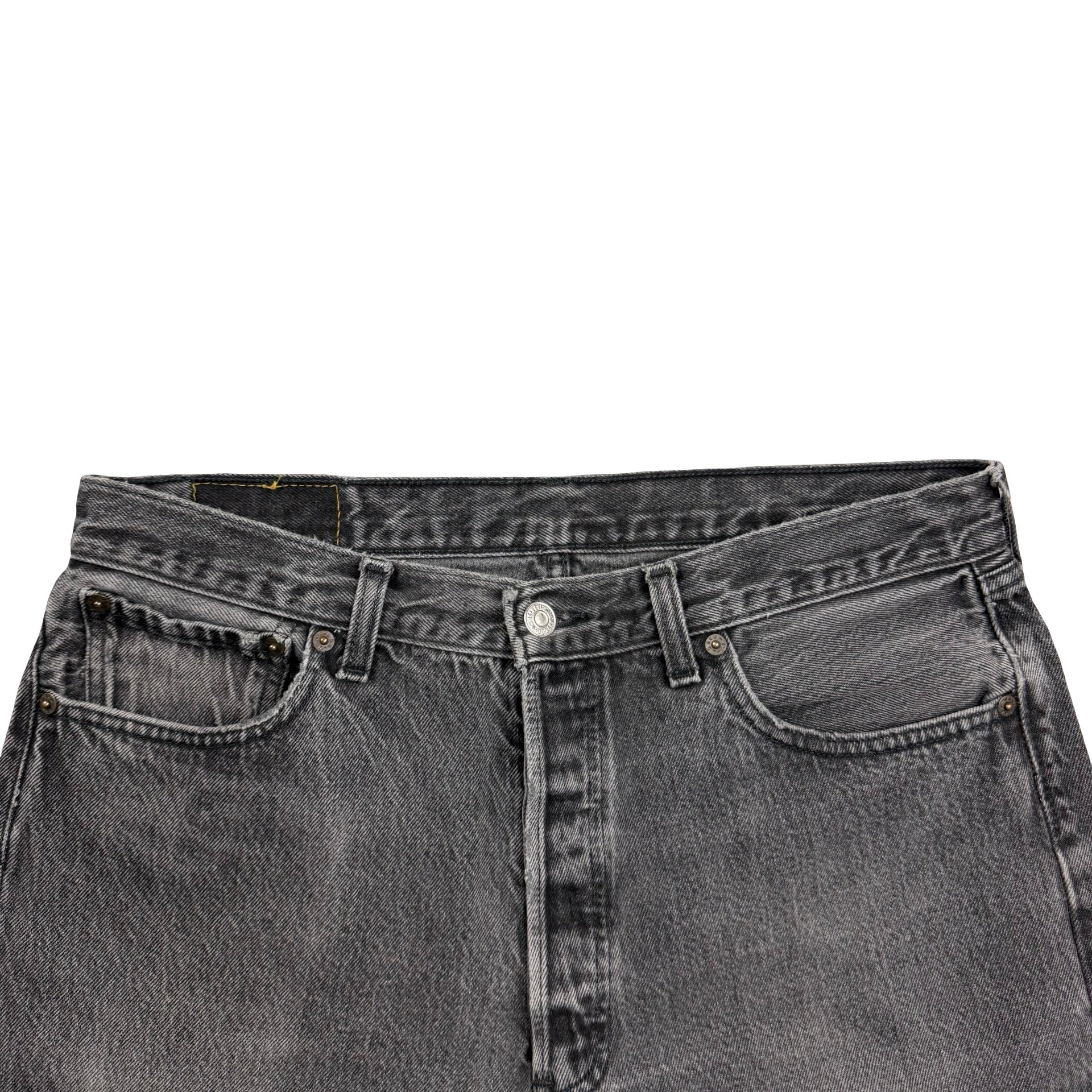 Vintage Levi’s 501 Denim Jeans Washed Black