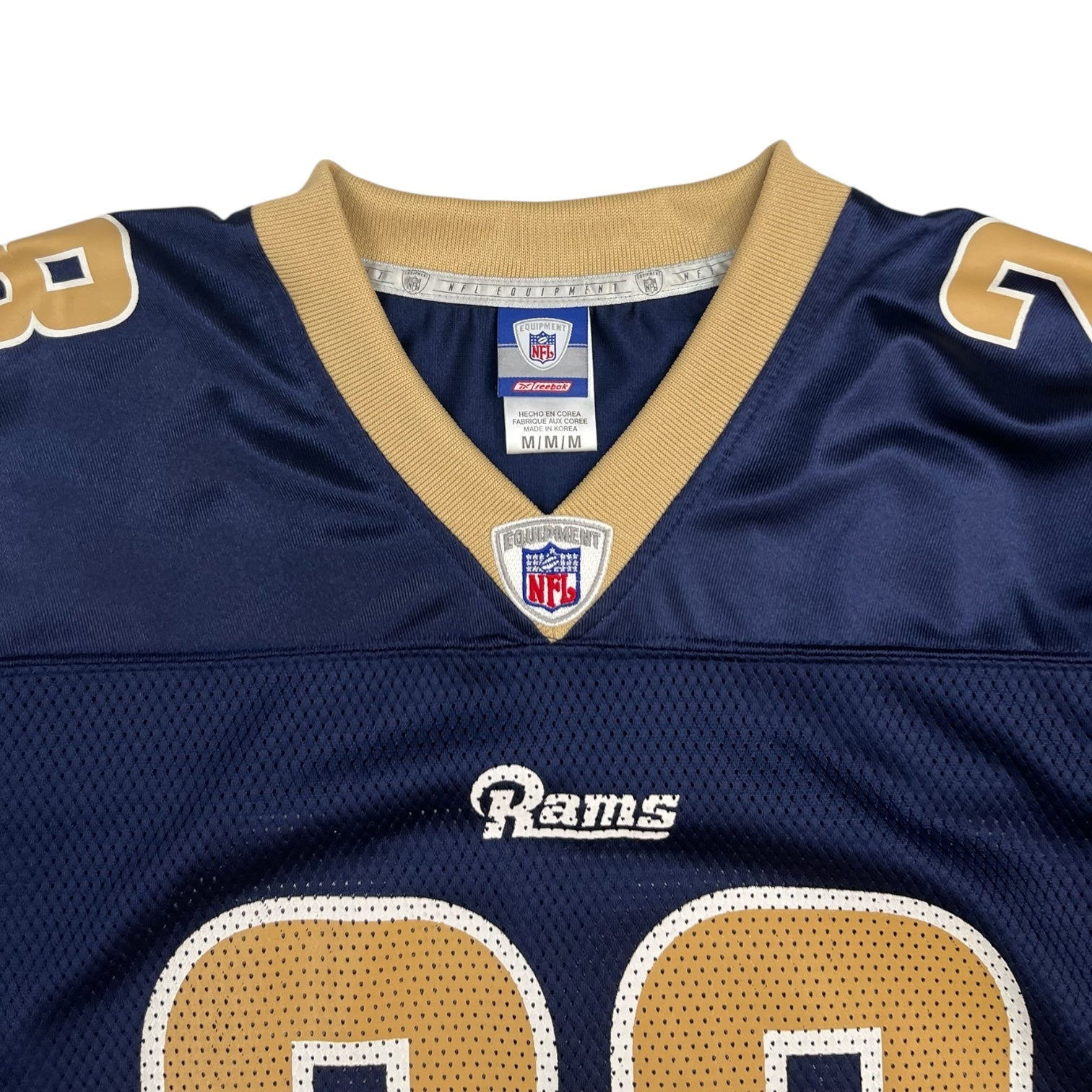 Vintage St. Louis Rams Marshall Faulk Jersey Navy