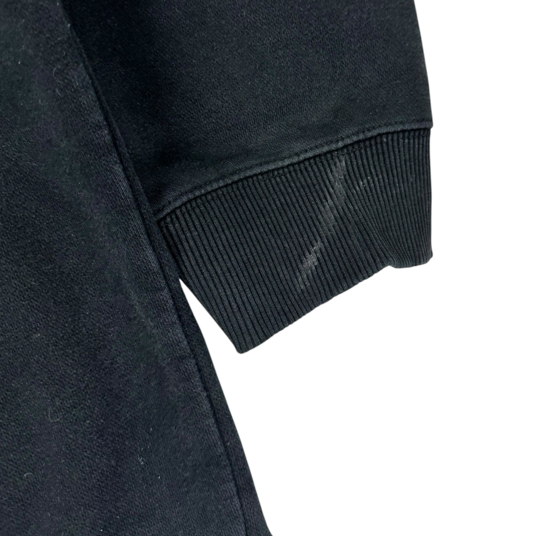 Y2K DC Shoes Zip Up Hoodie Black