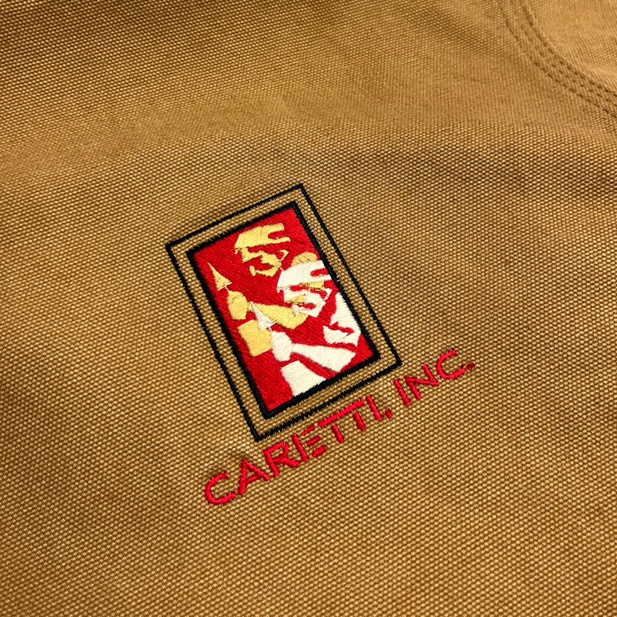 Vintage Carhartt Thermal Lined J03 Jacket Brown