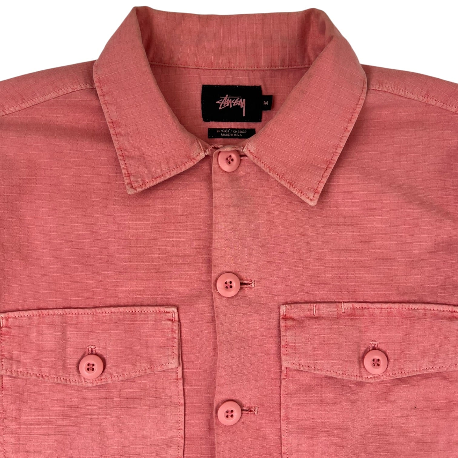 Stussy Letts BDU Long-Sleeve Pink
