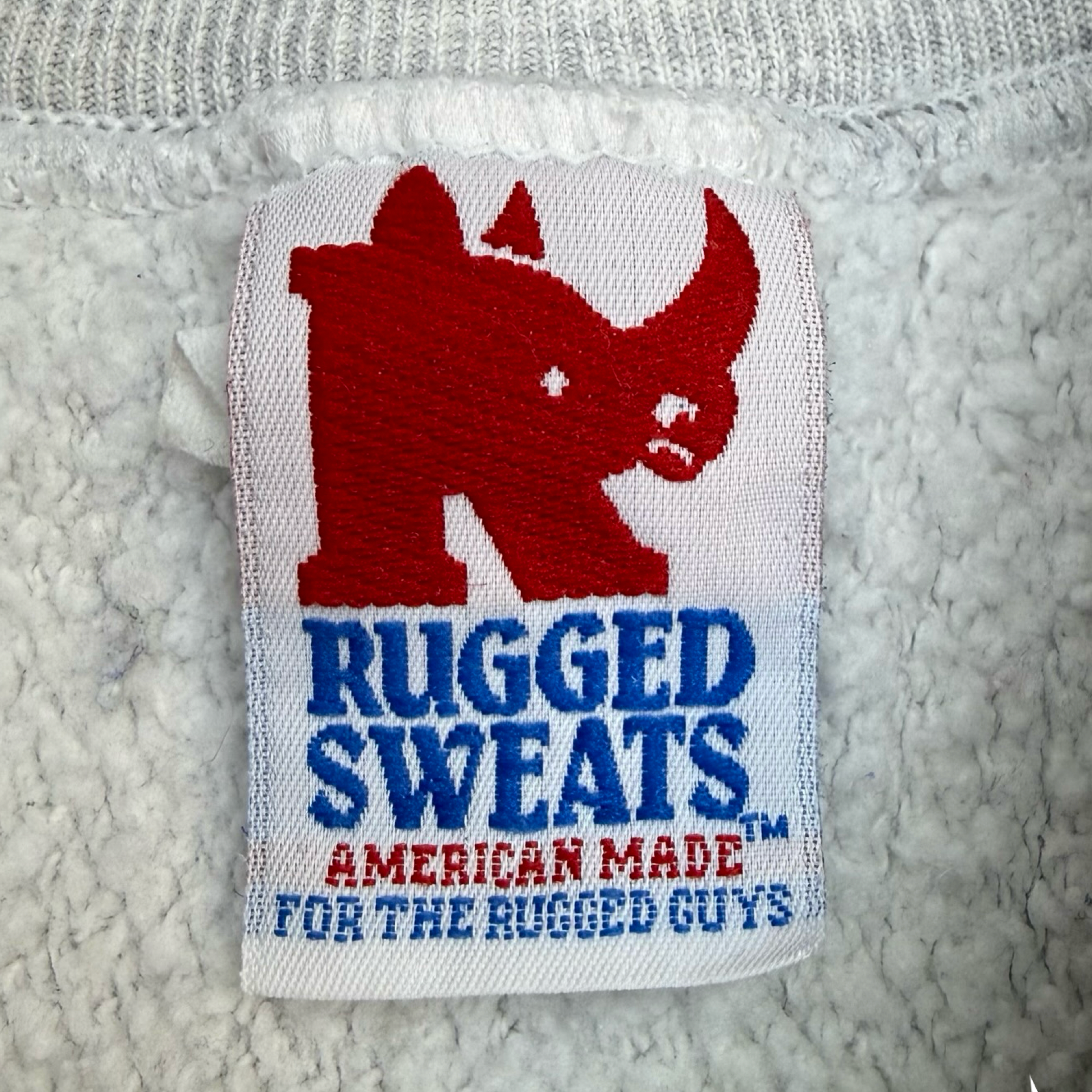 Vintage N.C. State Equestrian Team Crewneck Grey
