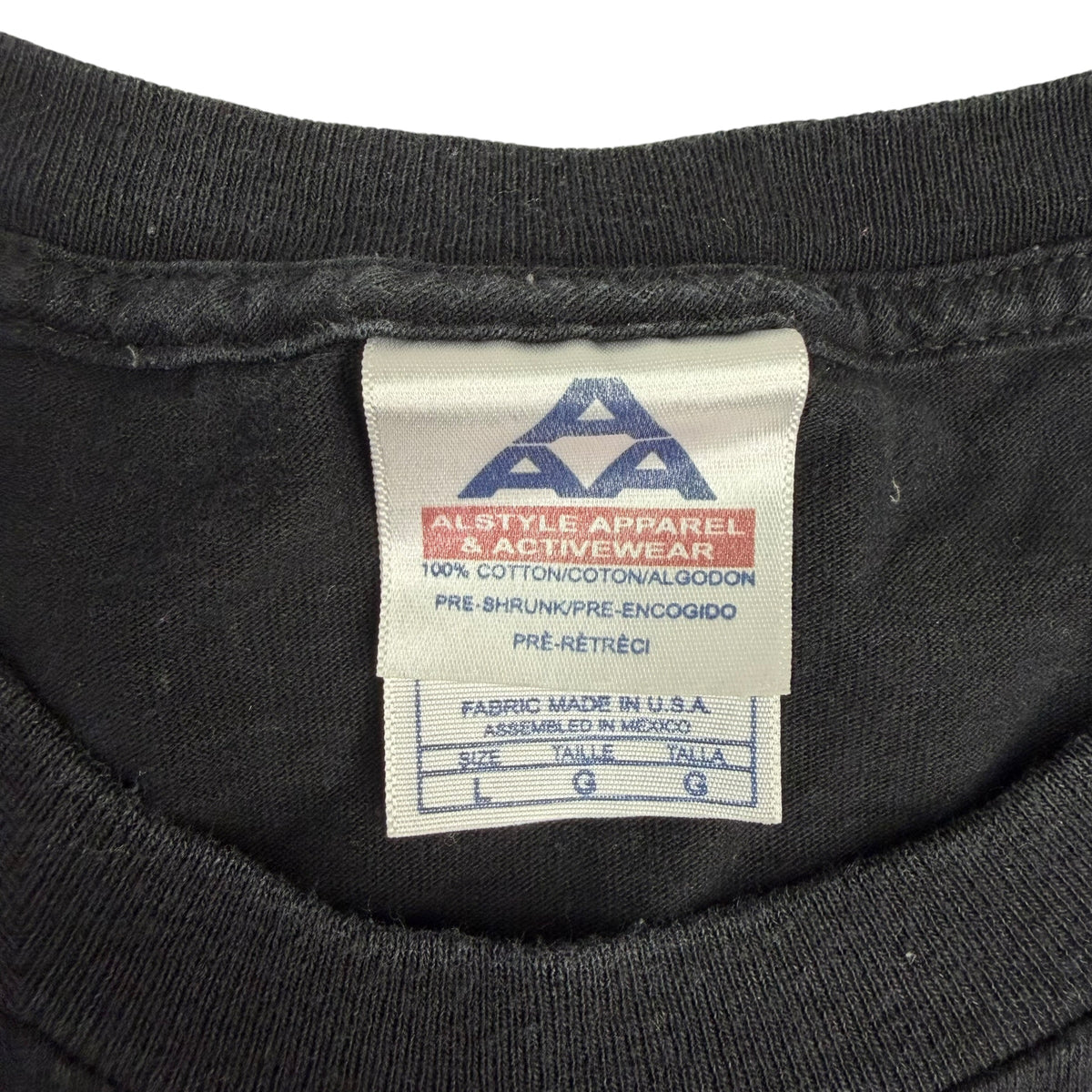 2003 AFI Cutoff Tee Black