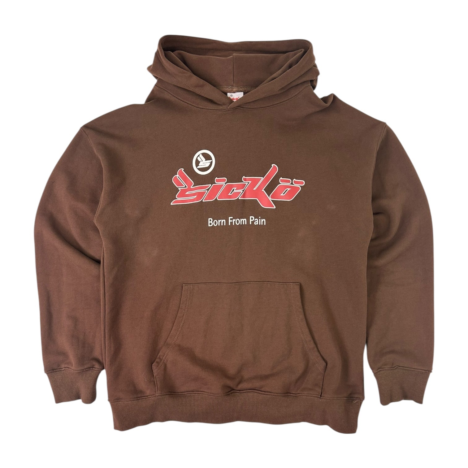 Sicko Born From Pain Hoodie Brown