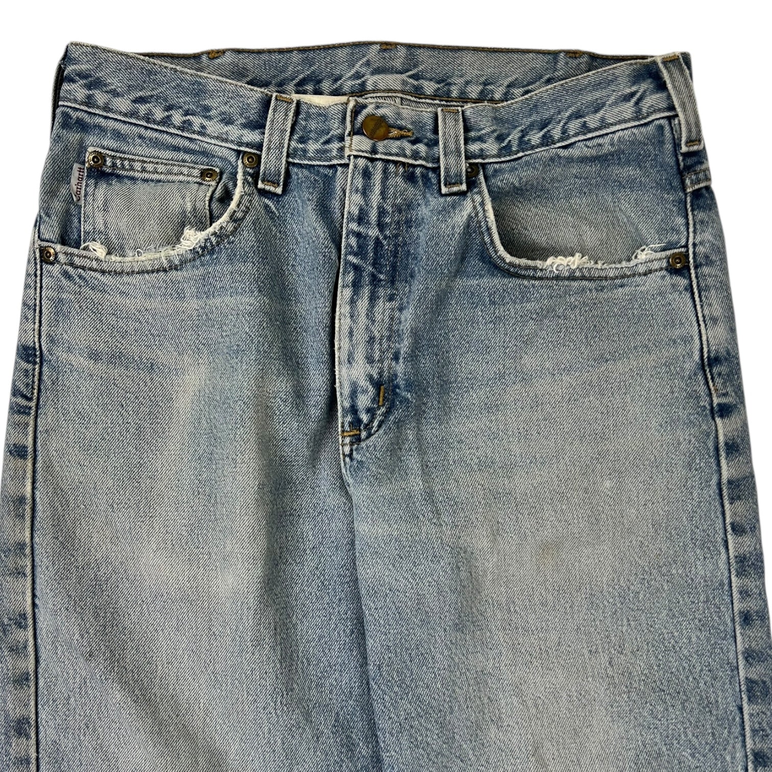 Vintage Carhartt Light Wash Denim Jeans