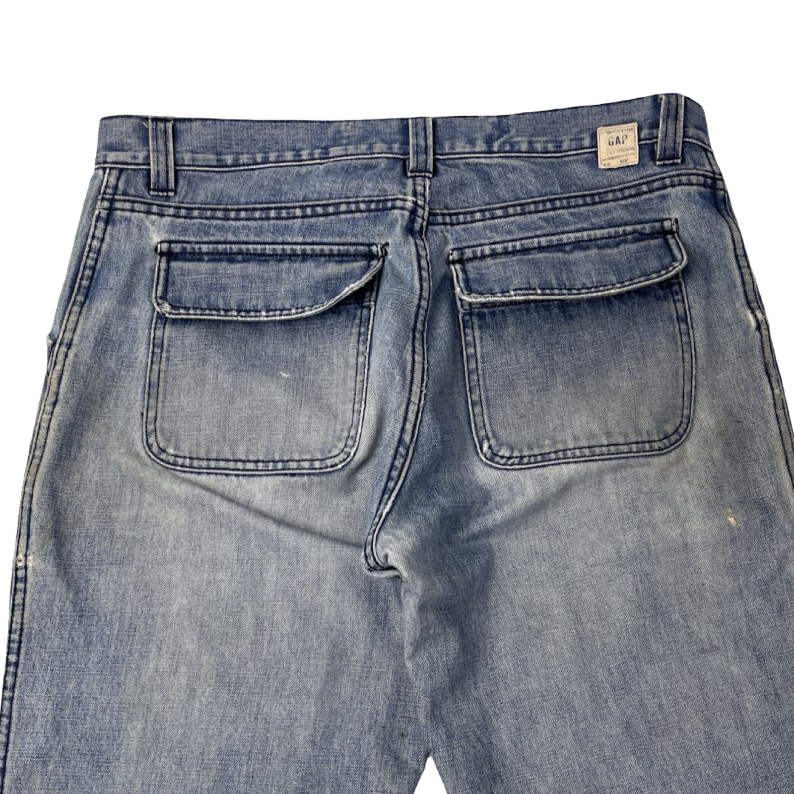 GAP Army Utility Denim Pant Light Washed