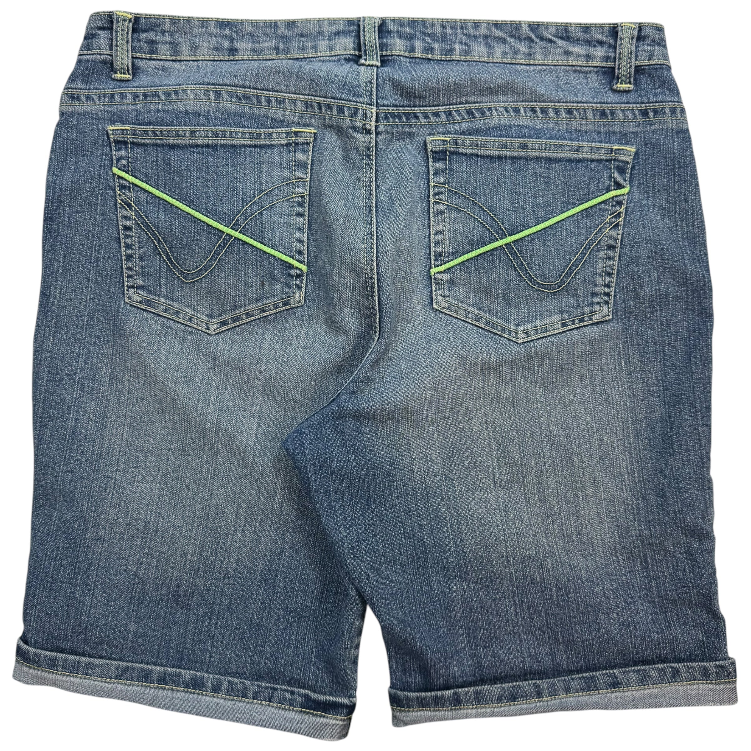 Vintage Baccinic Denim Jeans Shorts Faded Blue