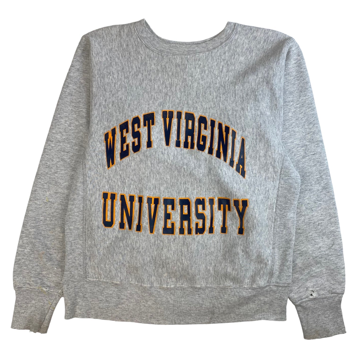 Vintage West Virginia University Crewneck Grey