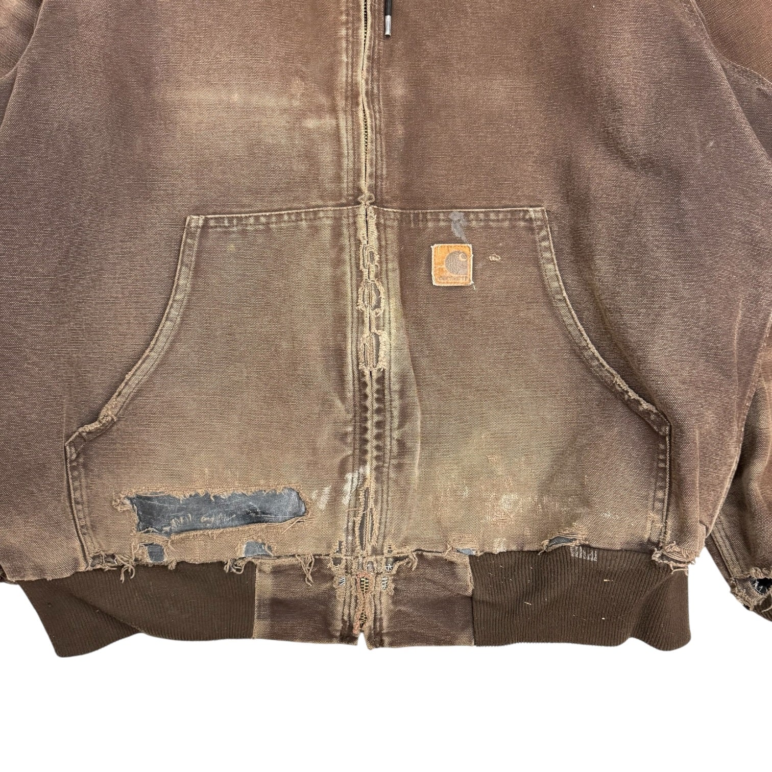 Vintage Carhartt Active Jacket Dark Brown