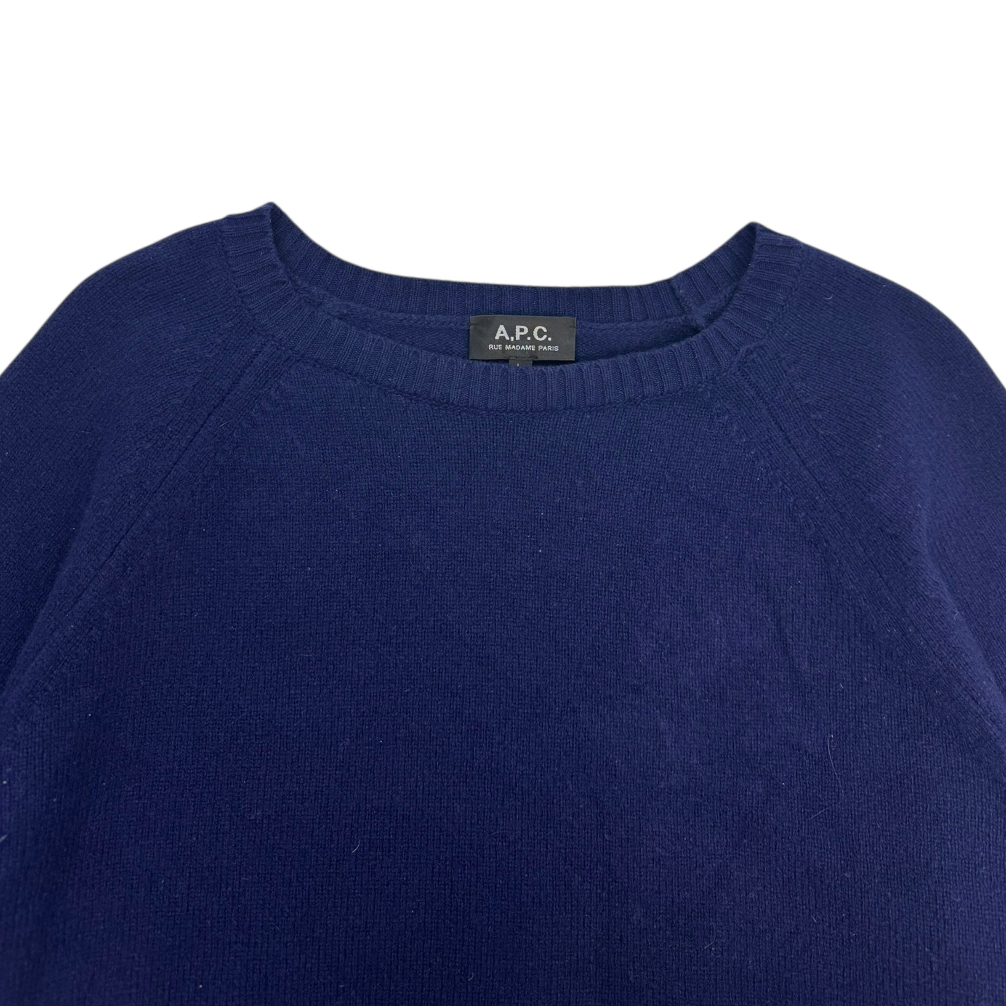 A.P.C Rue Madame Paris Merino Wool Crewneck