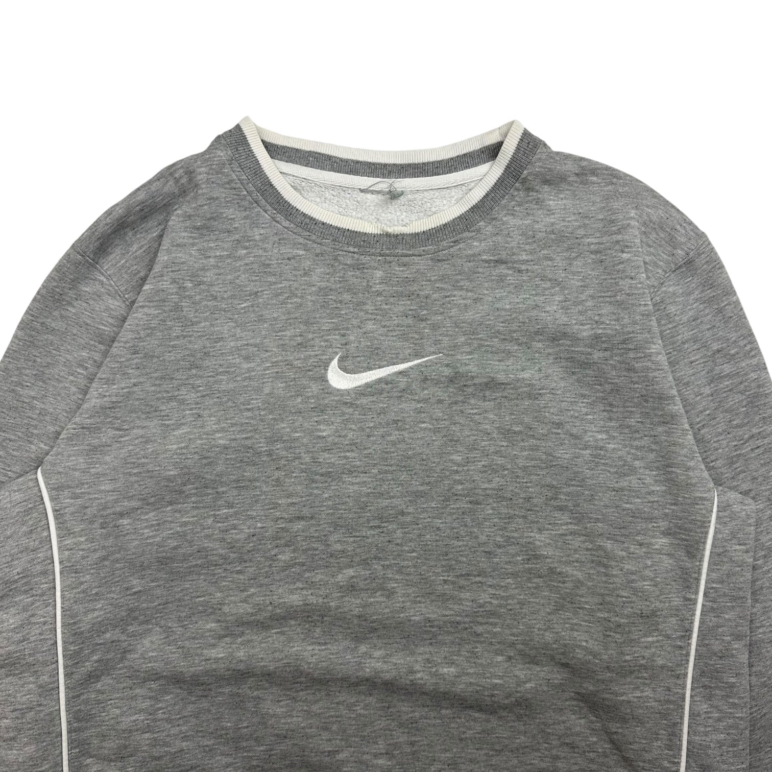 Vintage Nike Centre Swoosh Crewneck Grey