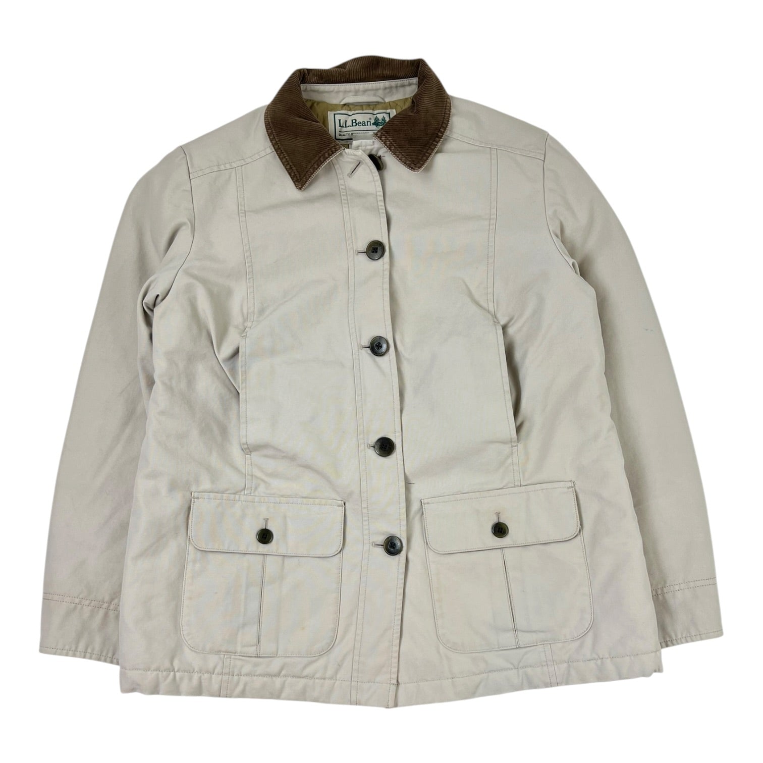 (W) Vintage L.L.Bean Barn Coat Tan