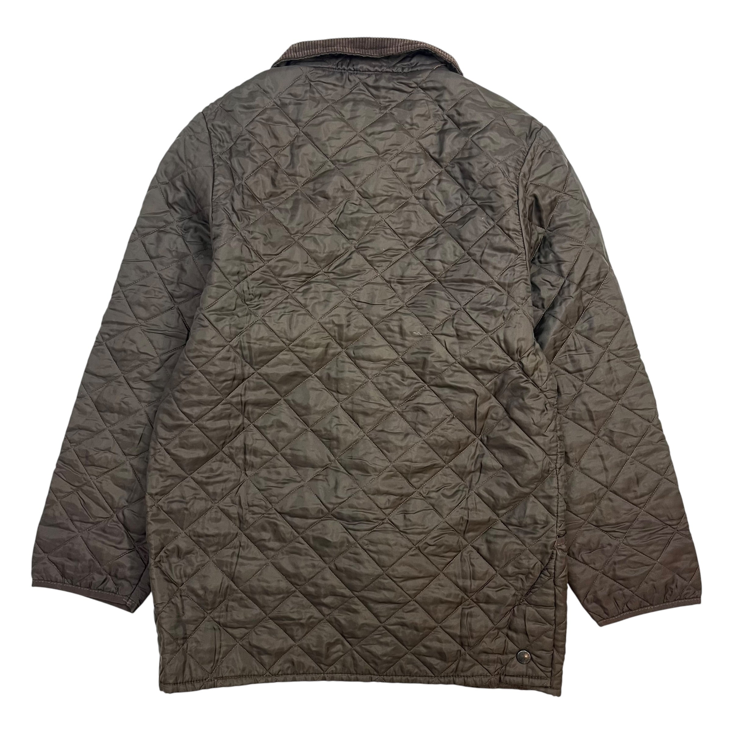 BARBOUR LIDDESDALE QUILTED JACKET BROWN