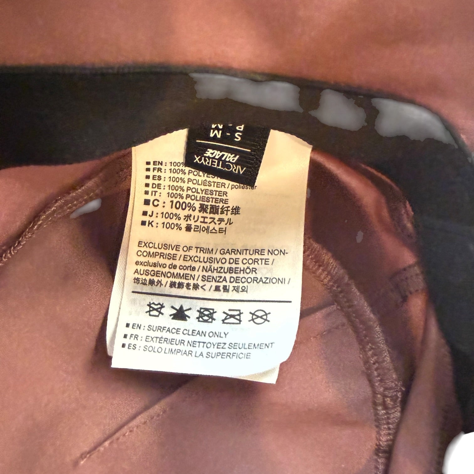 Palace x Arc’teryx Sinsolo Hat Purple