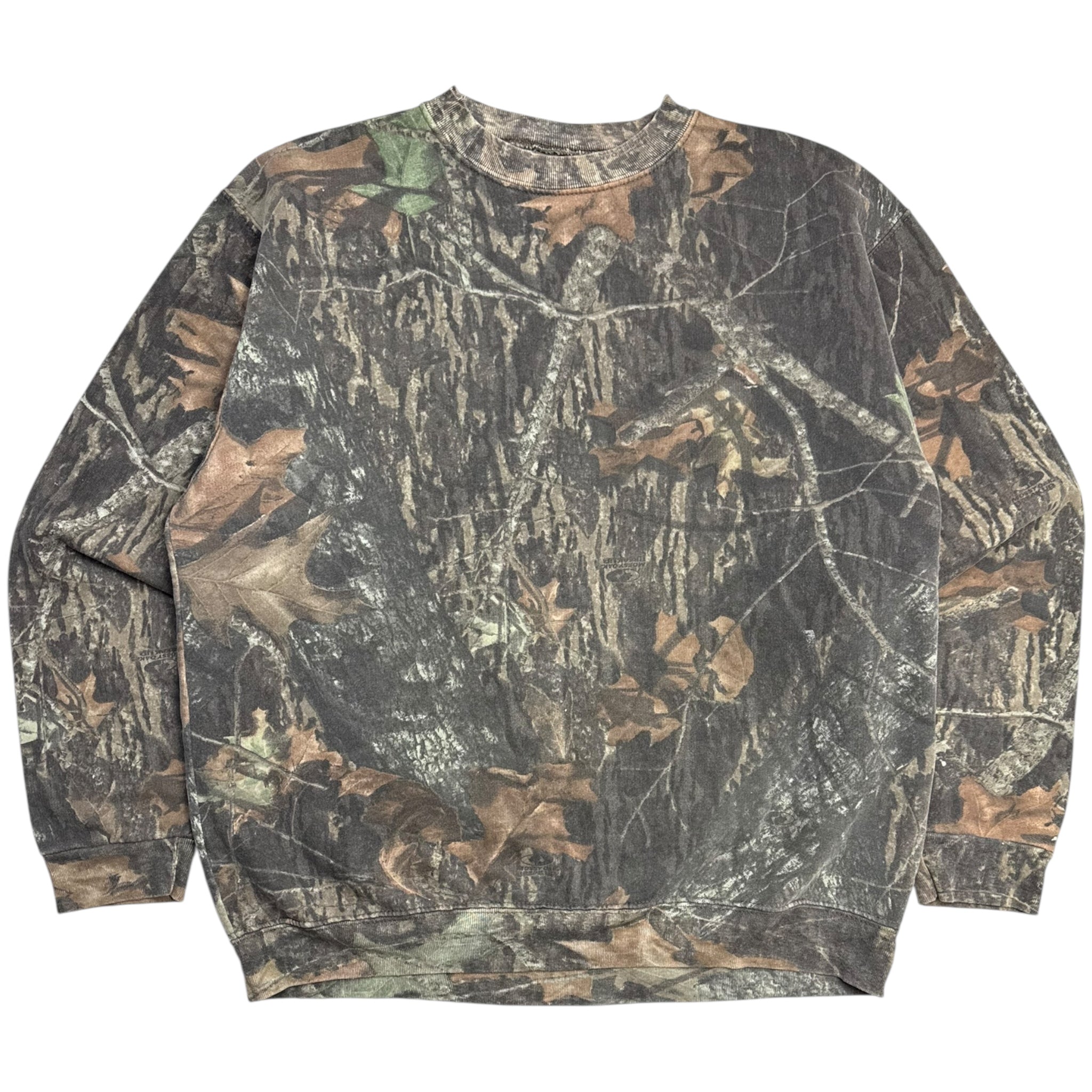 Vintage Mossy Oak Camo Crewneck