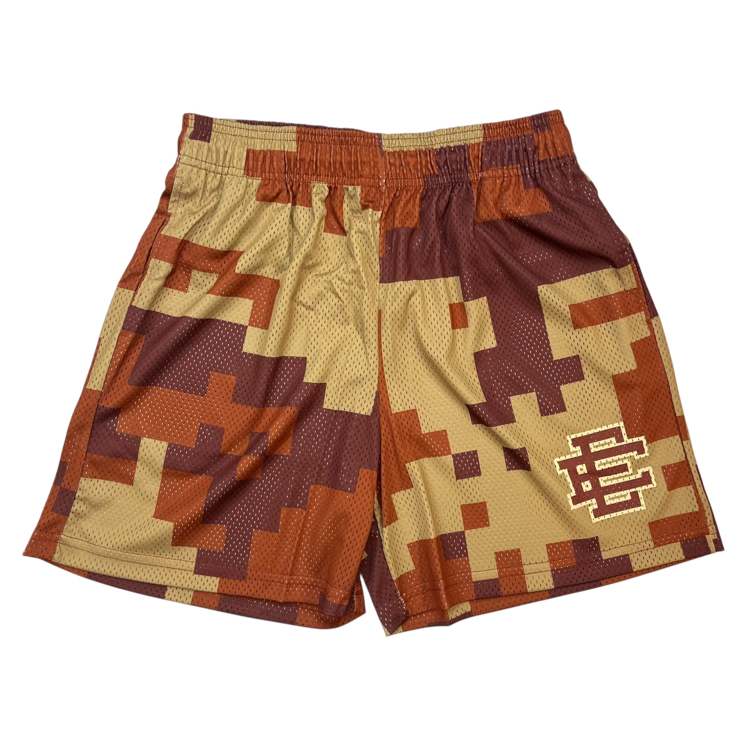 Eric Emanuel Digi Camo Shorts Brown