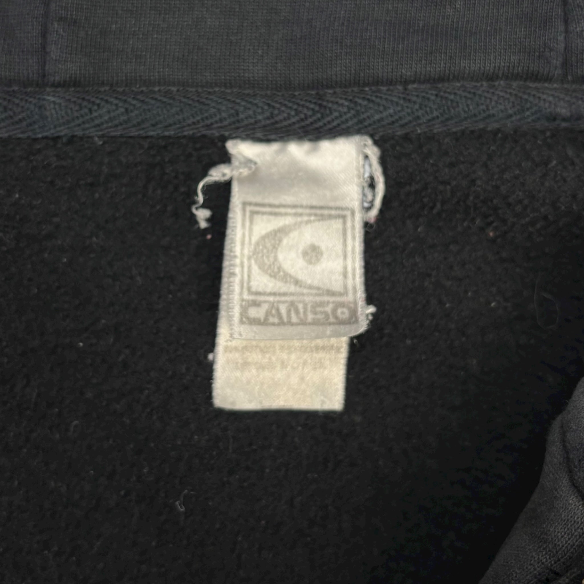 Y2K Boon Stock Zip Up Skull Sweatshirt Black