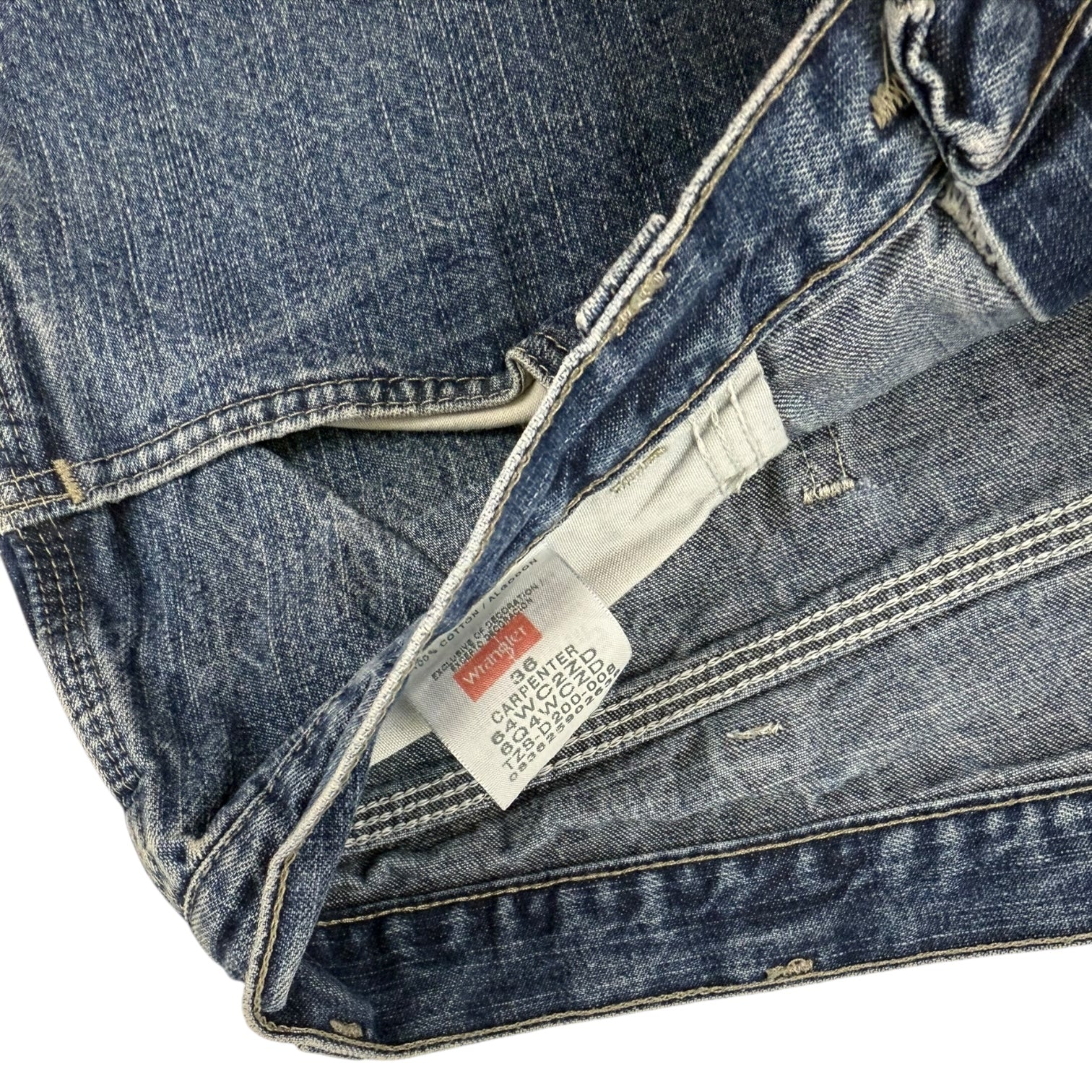Vintage Wrangler Carpenter Jorts Dark Wash